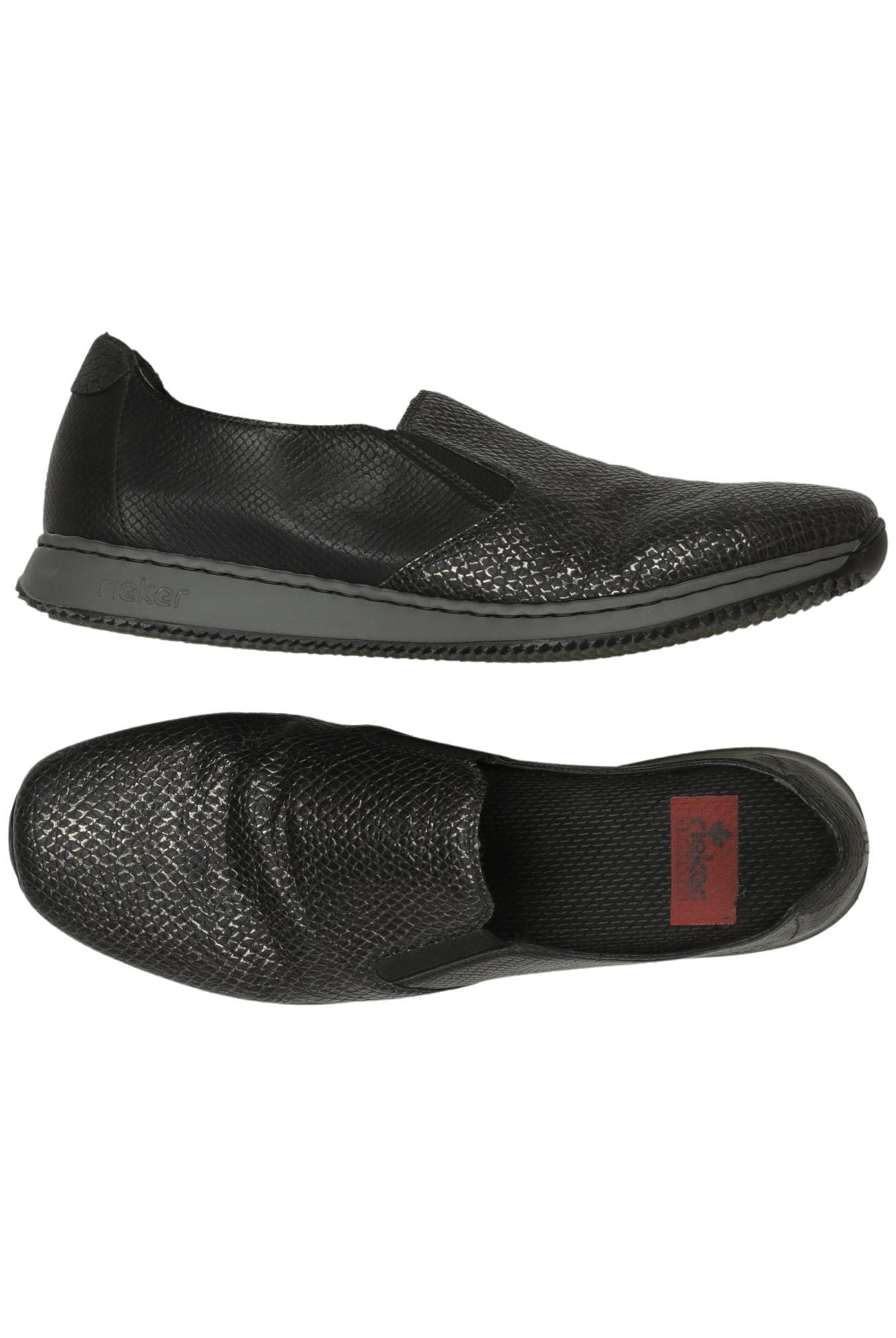 

Rieker Damen Halbschuh, schwarz, Gr. 38