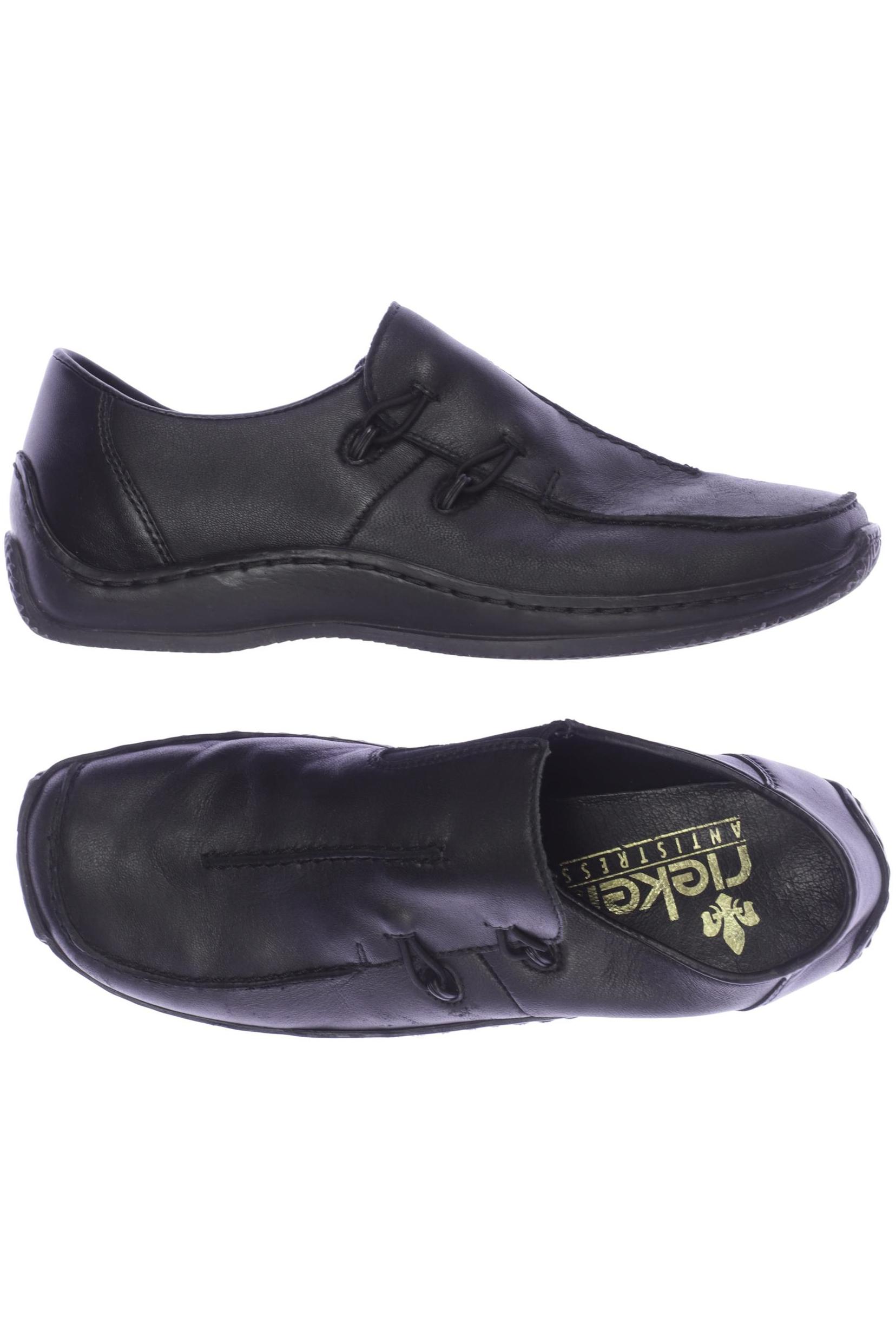

Rieker Damen Halbschuh, schwarz, Gr. 36