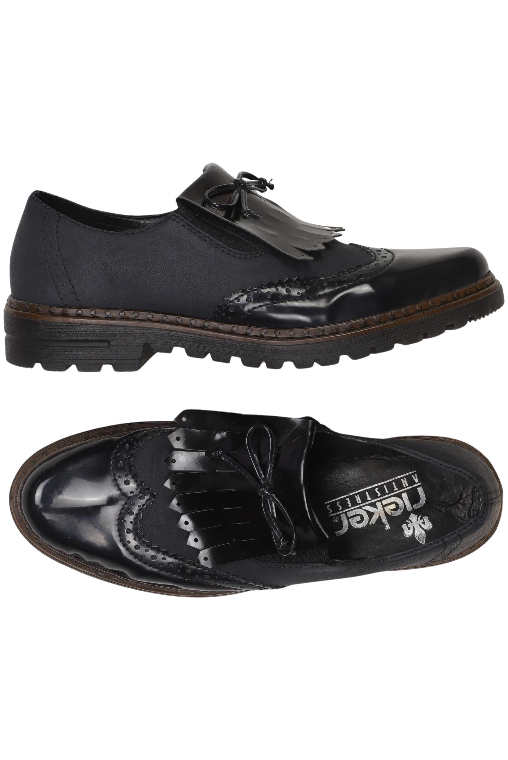 

Rieker Damen Halbschuh, marineblau, Gr. 38