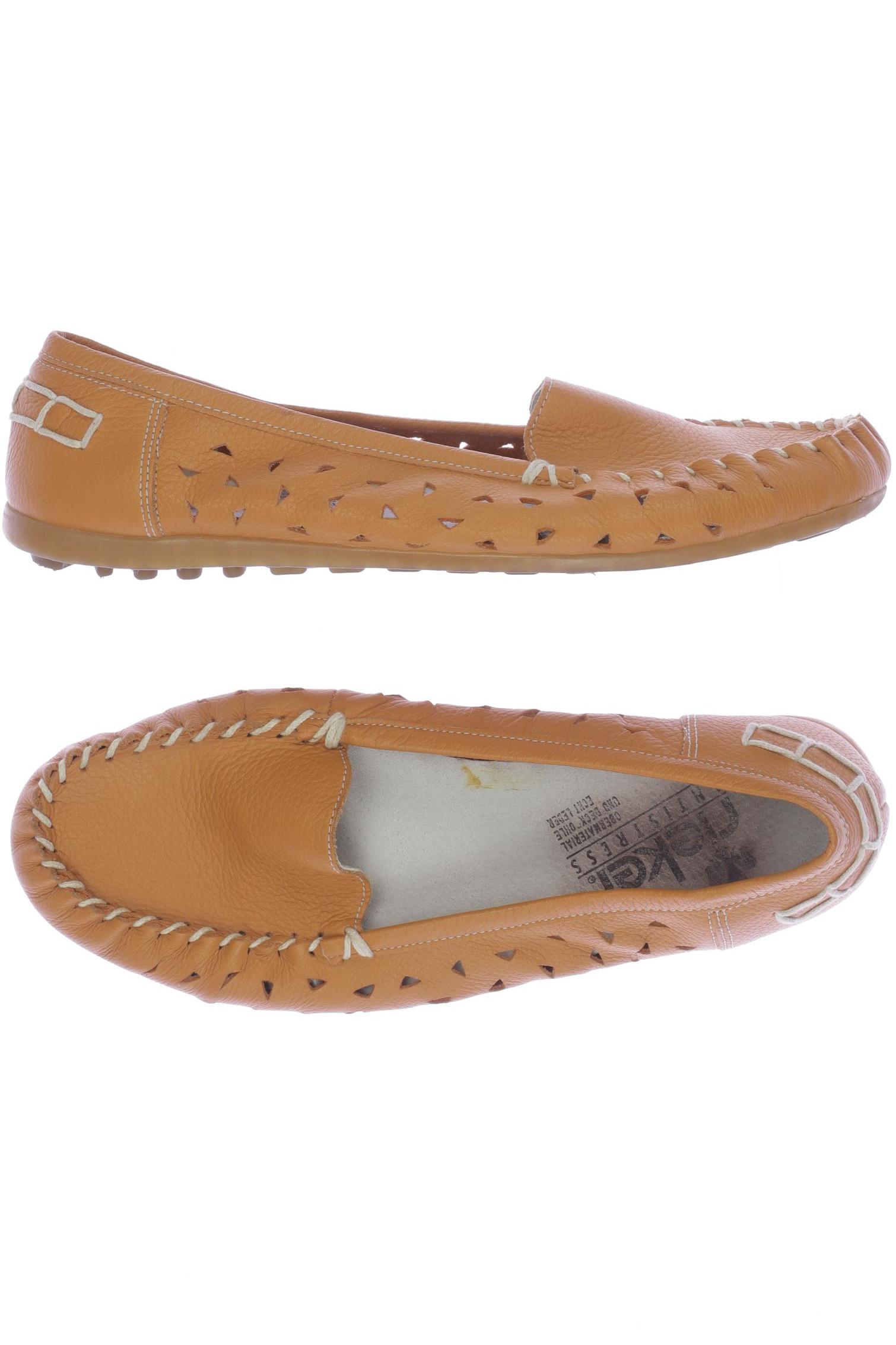 

Rieker Damen Halbschuh, orange, Gr. 39