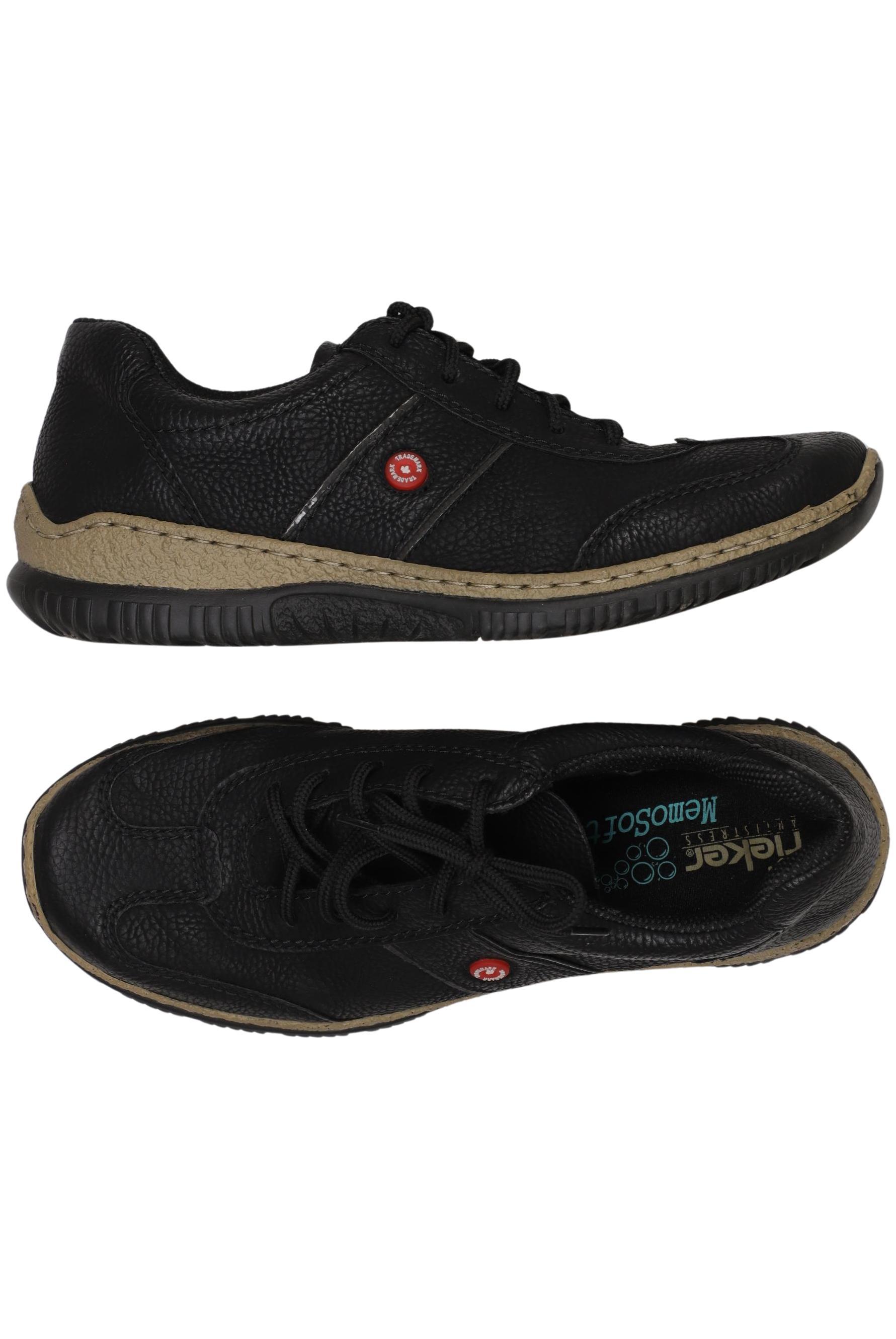 

Rieker Damen Halbschuh, schwarz, Gr. 38