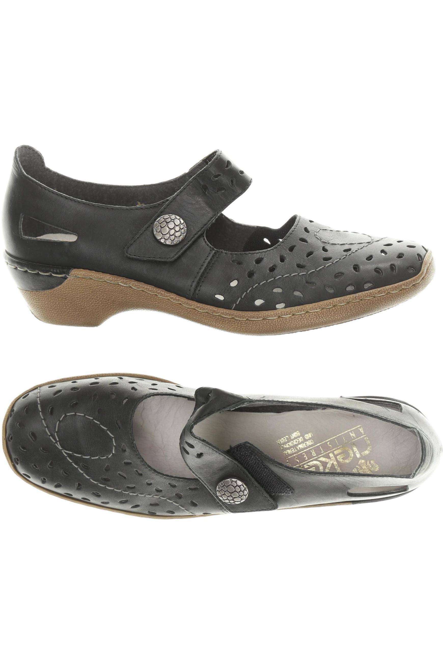 

Rieker Damen Pumps, schwarz, Gr. 40