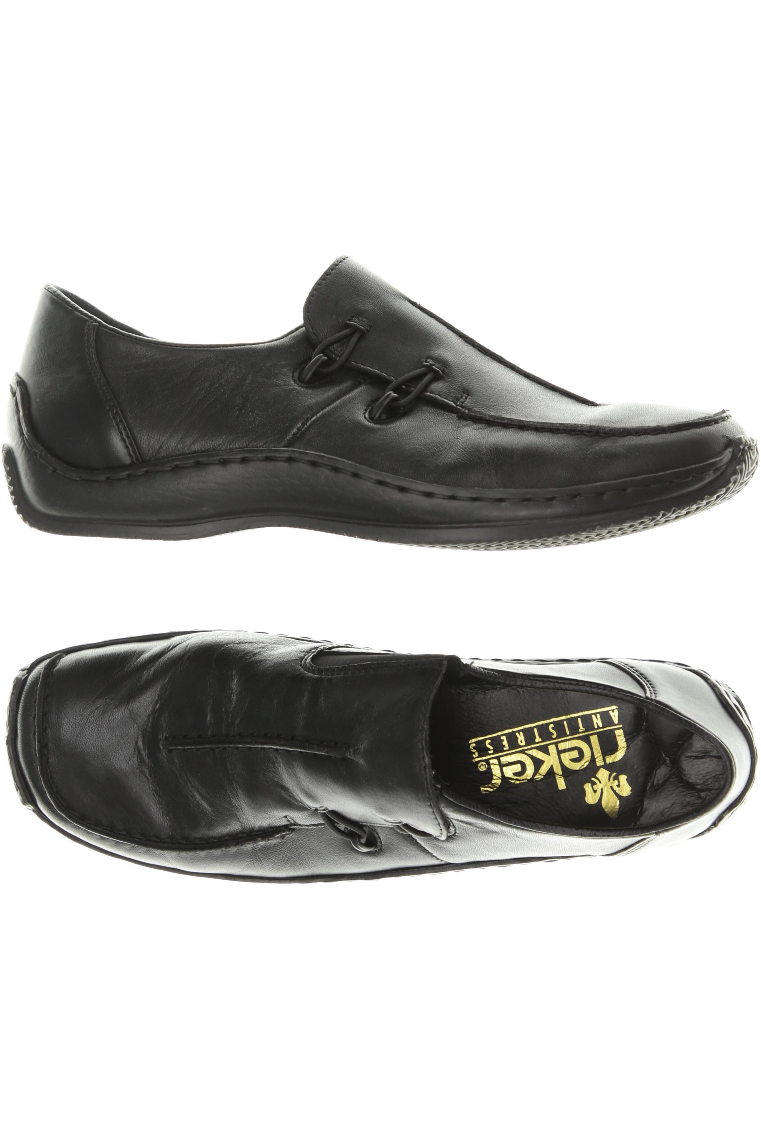 

Rieker Damen Halbschuh, schwarz, Gr. 38