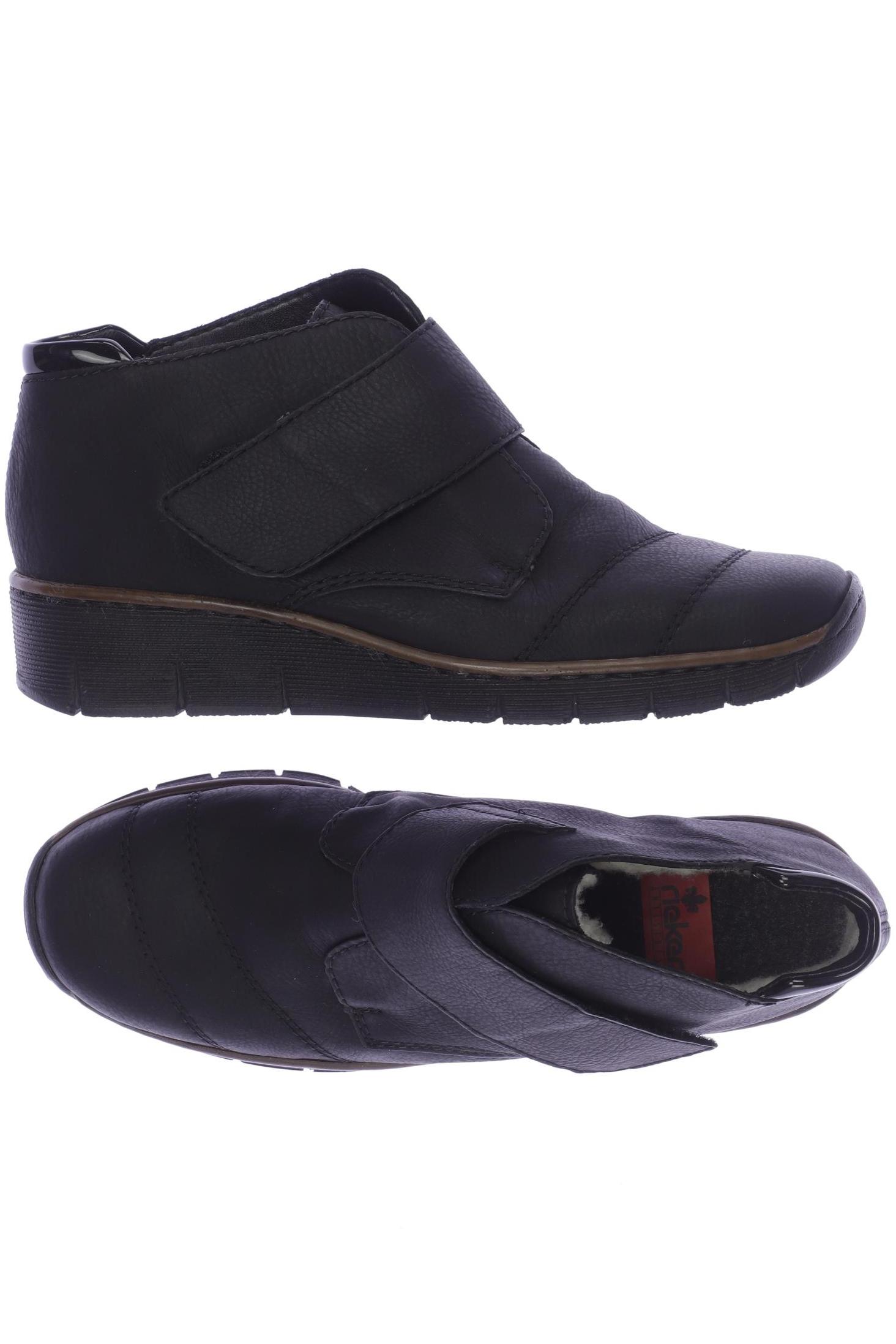 

Rieker Damen Halbschuh, schwarz, Gr. 37