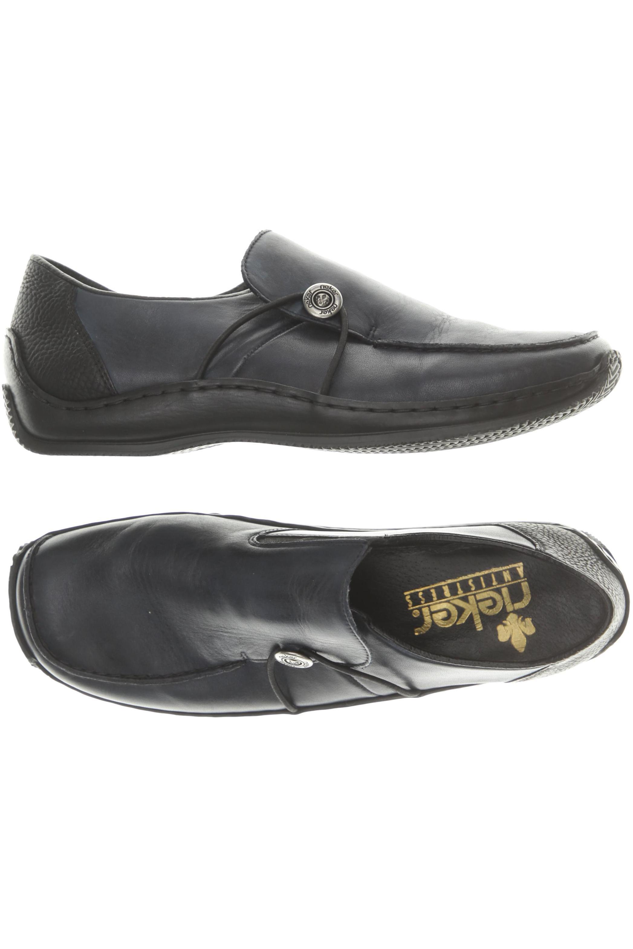 

Rieker Damen Halbschuh, blau, Gr. 39