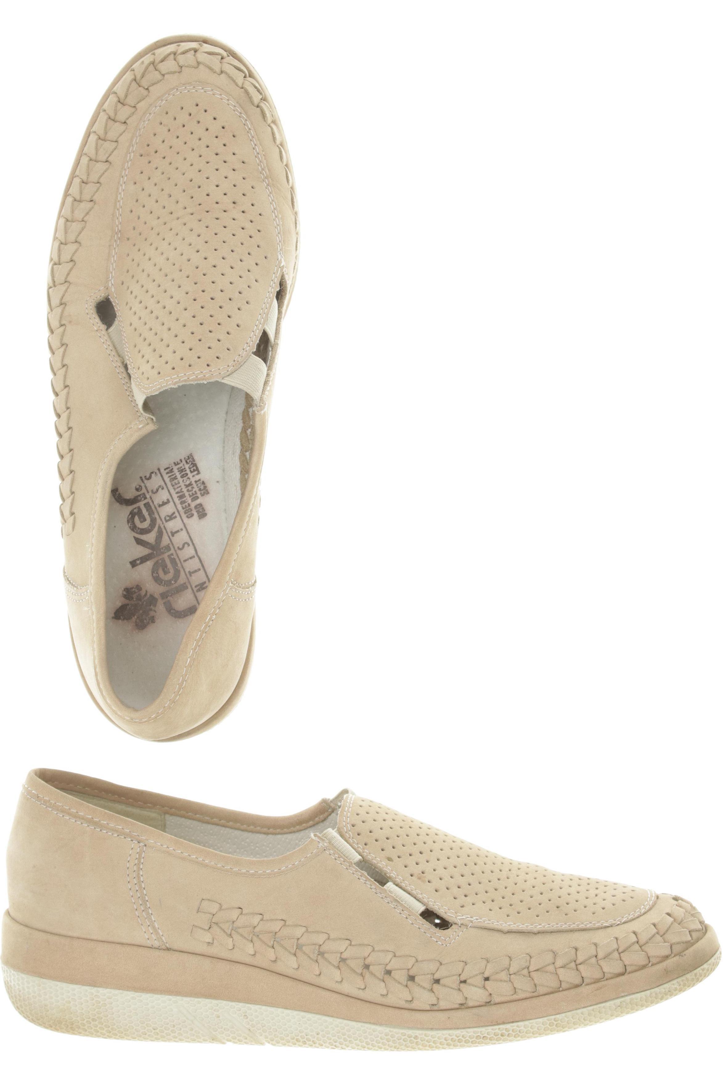 

Rieker Damen Halbschuh, beige, Gr. 5.5