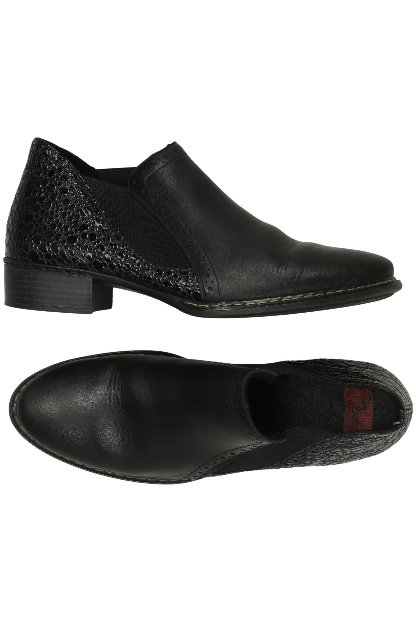 

Rieker Damen Halbschuh, schwarz, Gr. 42