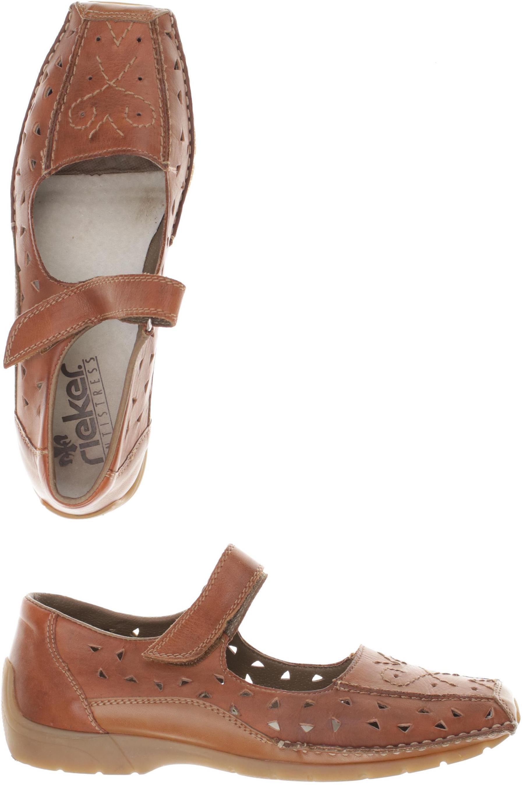 

Rieker Damen Halbschuh, braun, Gr. 38