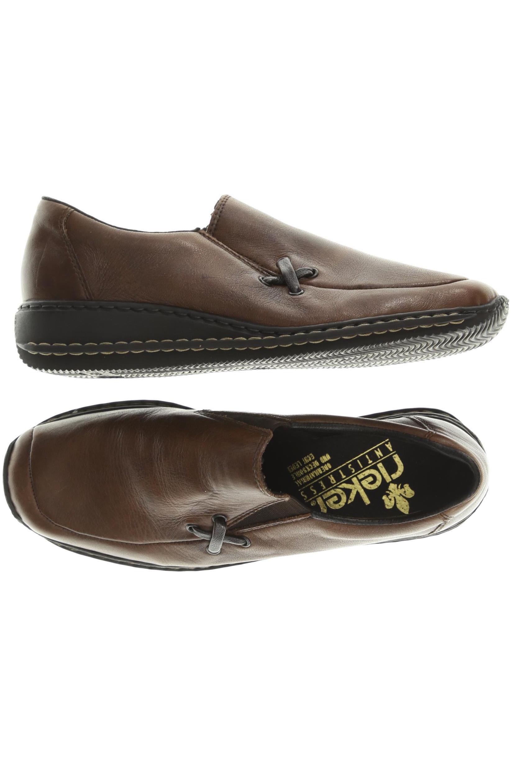 

Rieker Damen Halbschuh, braun, Gr. 37