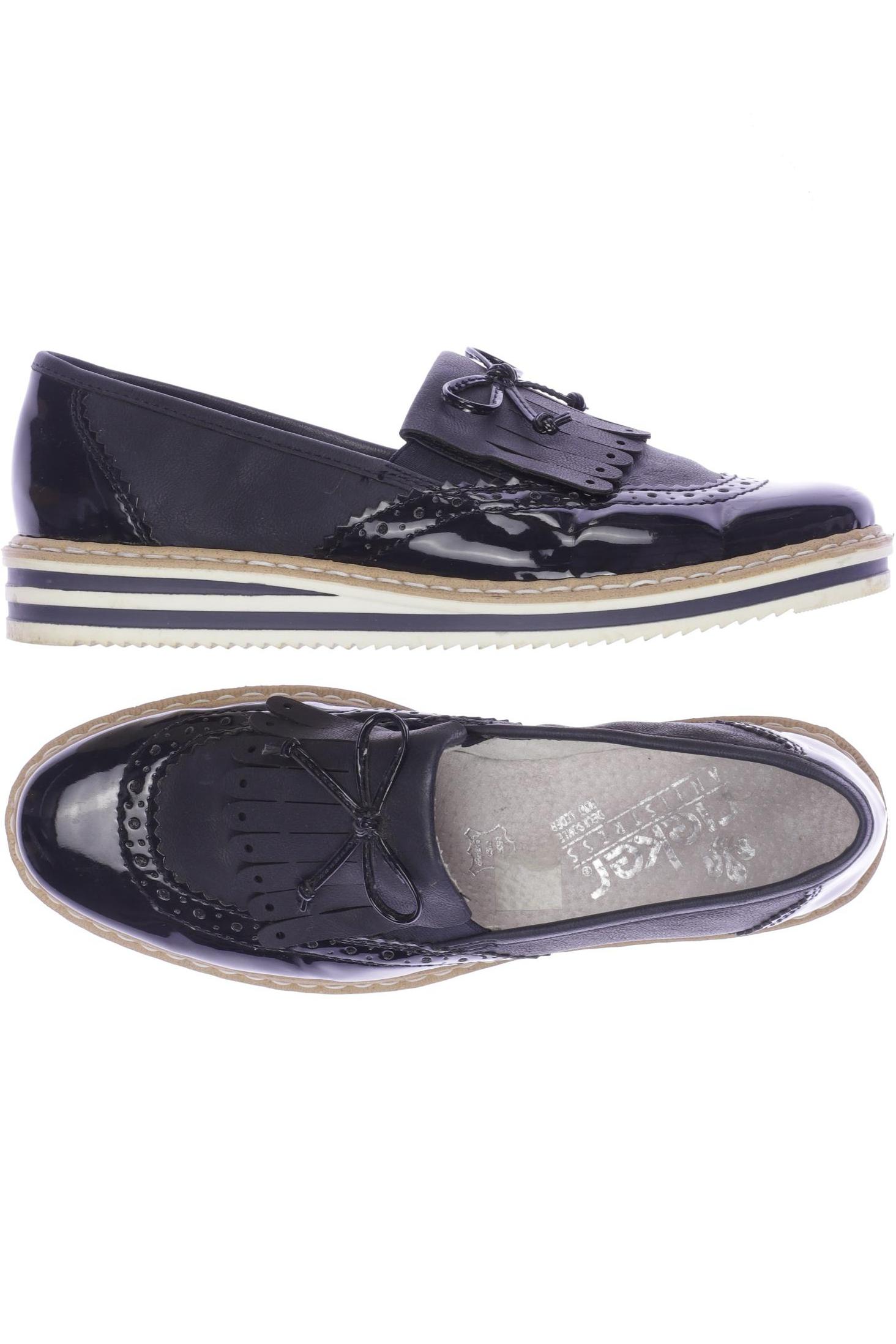 

Rieker Damen Halbschuh, marineblau, Gr. 39