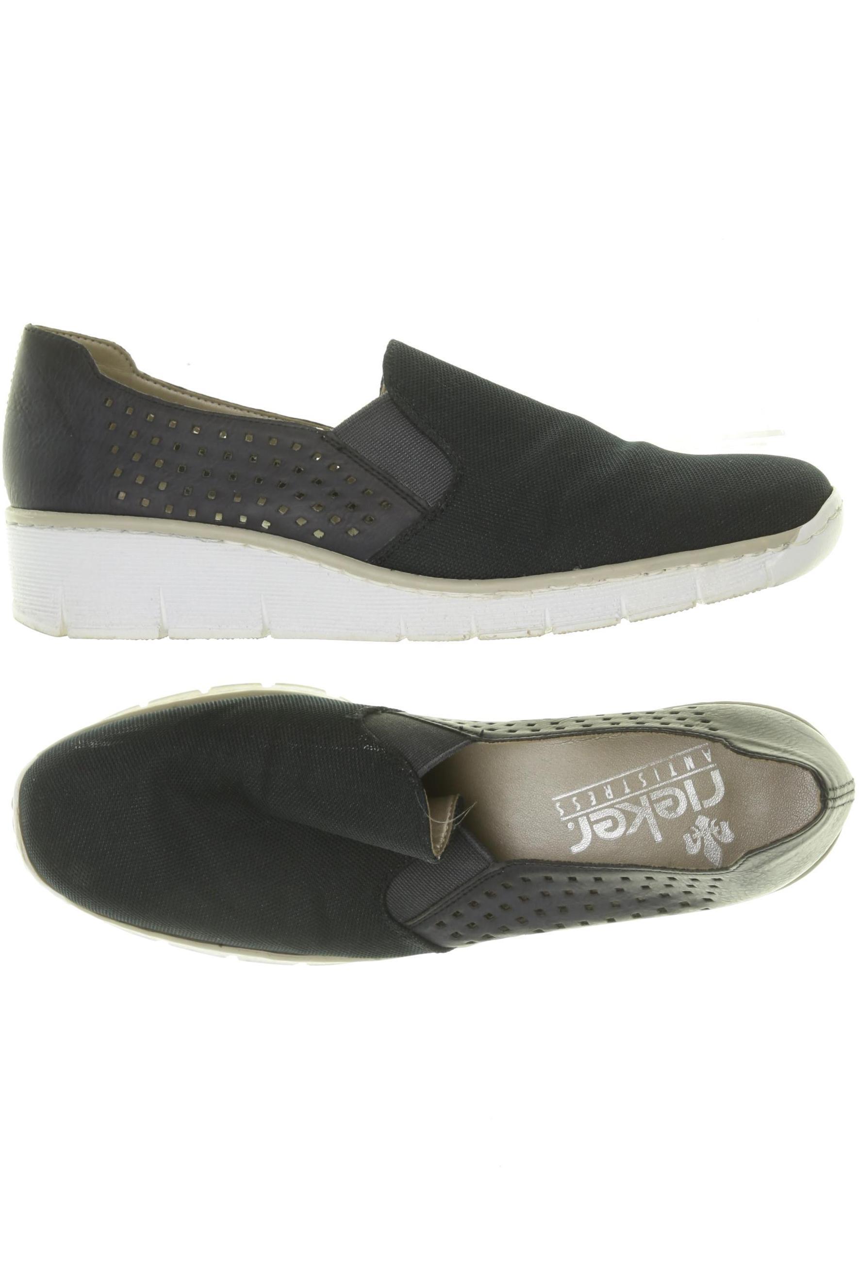 

Rieker Damen Halbschuh, blau, Gr. 40