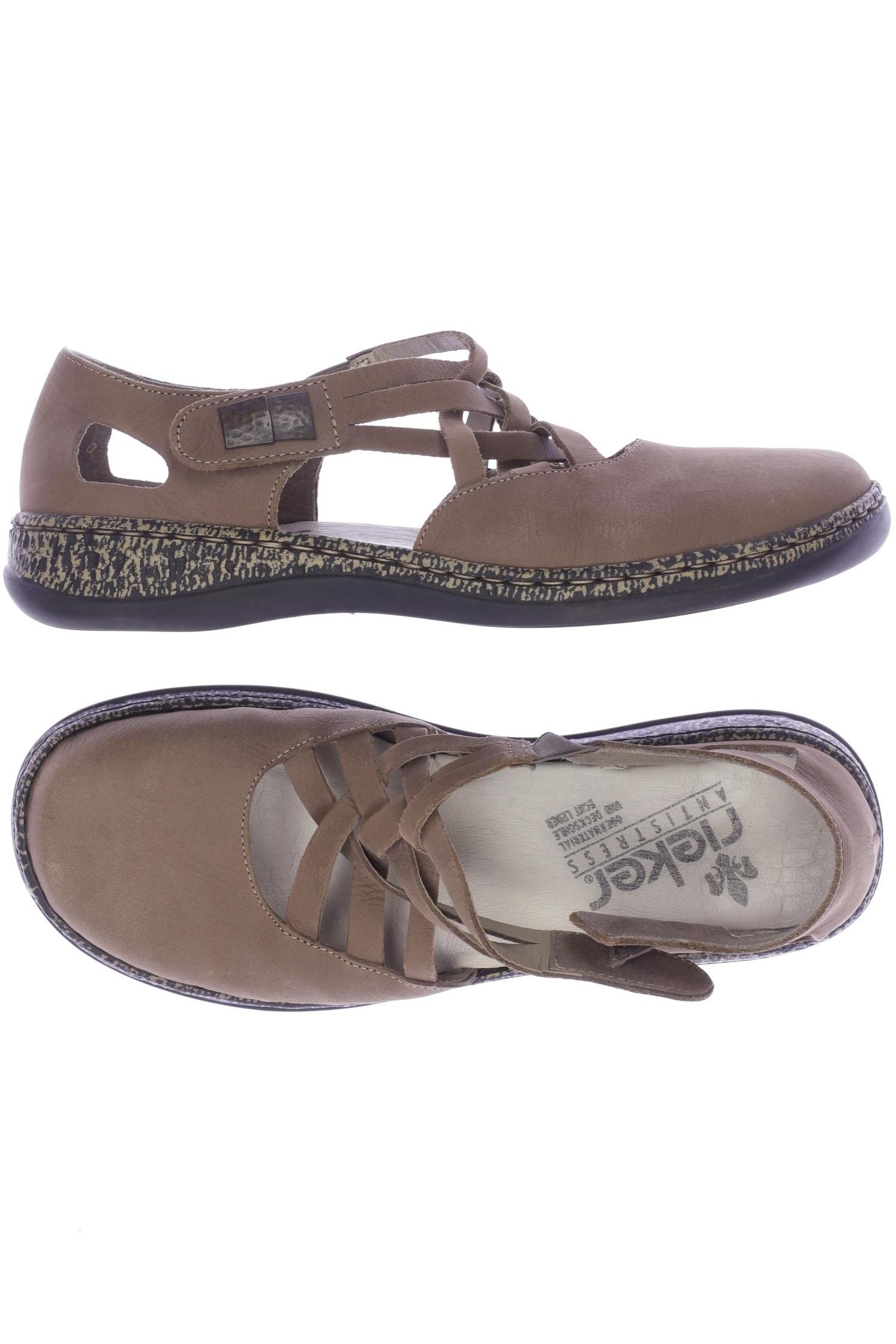 

Rieker Damen Halbschuh, braun, Gr. 38