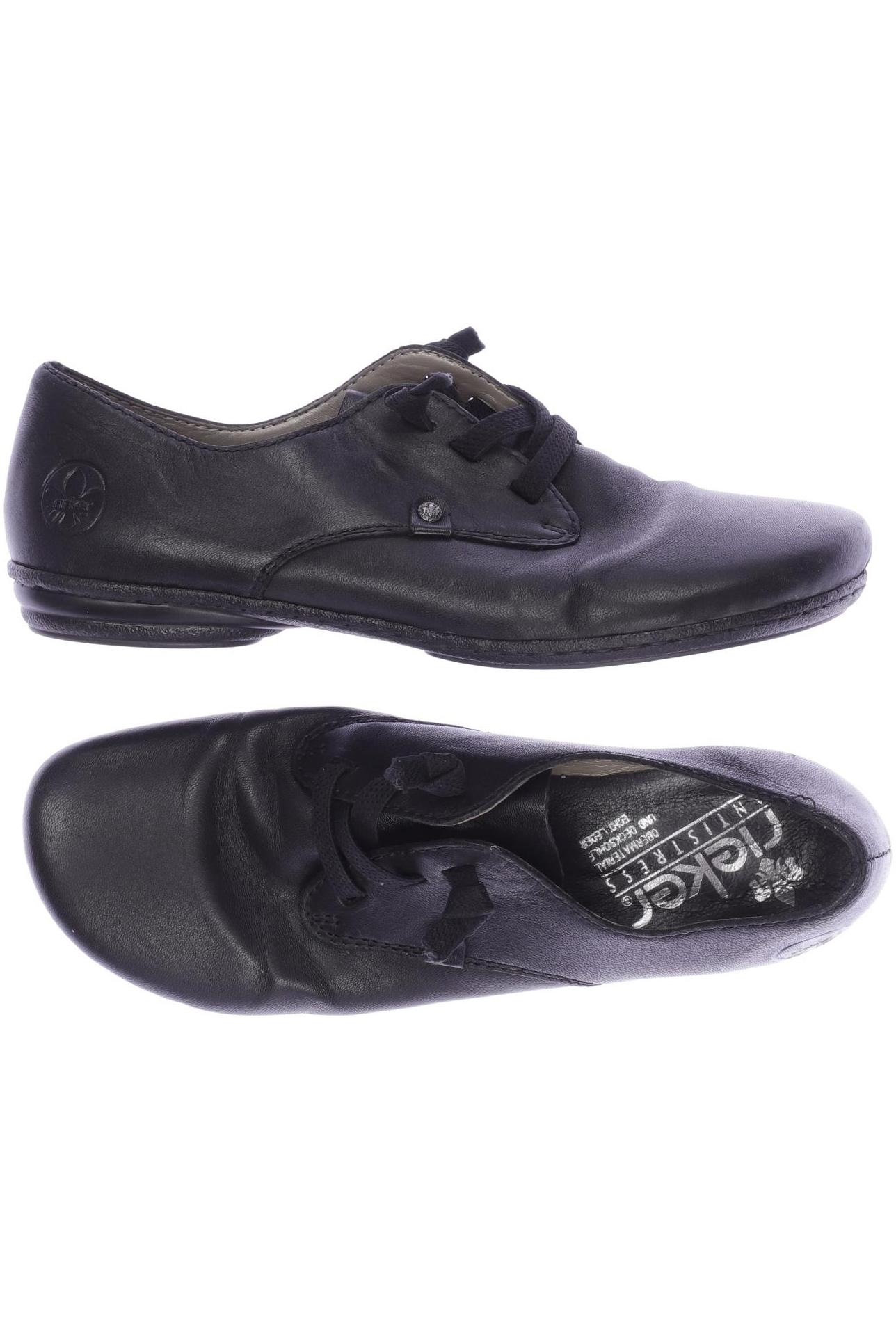 

Rieker Damen Halbschuh, schwarz, Gr. 38