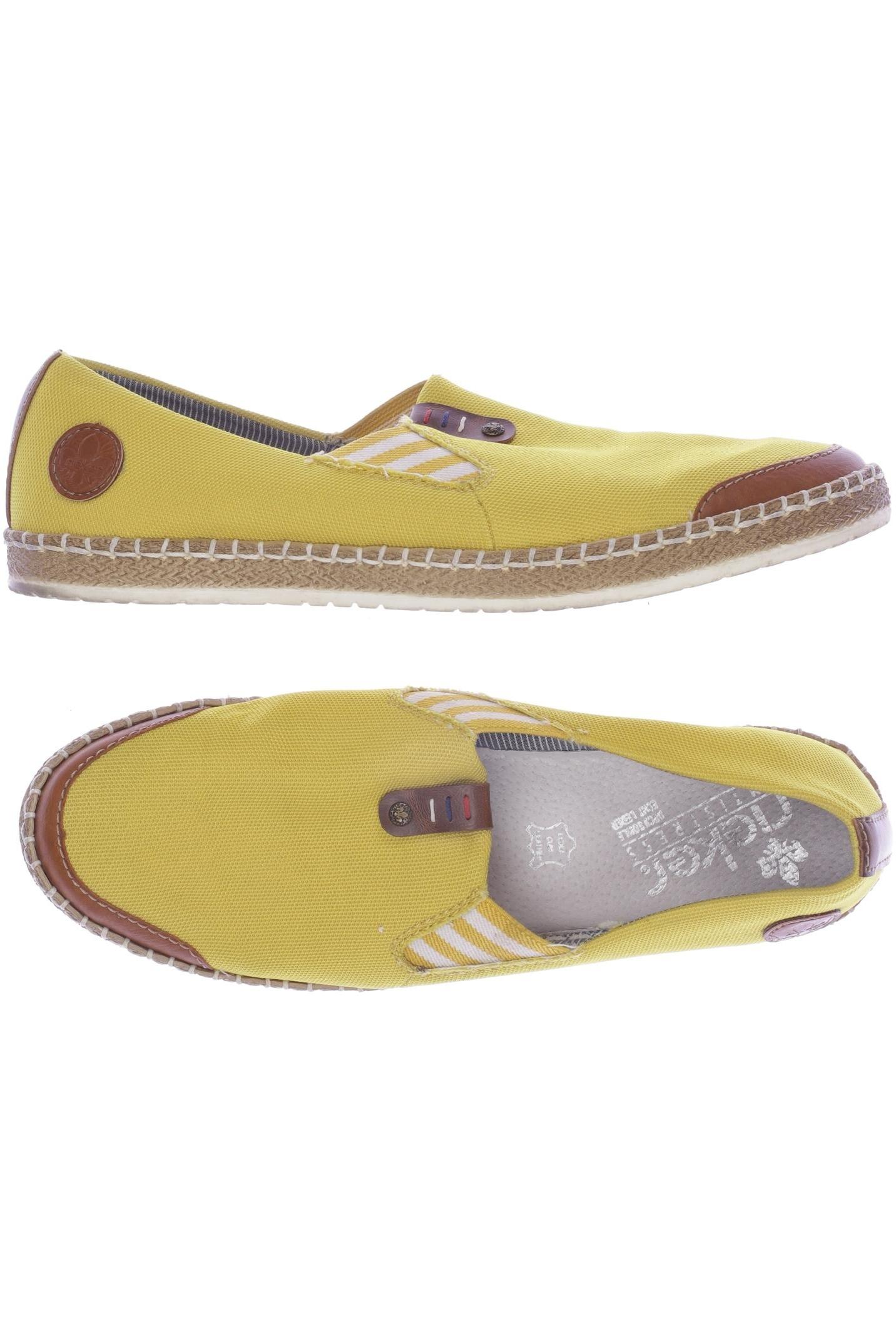 

Rieker Damen Halbschuh, gelb, Gr. 40