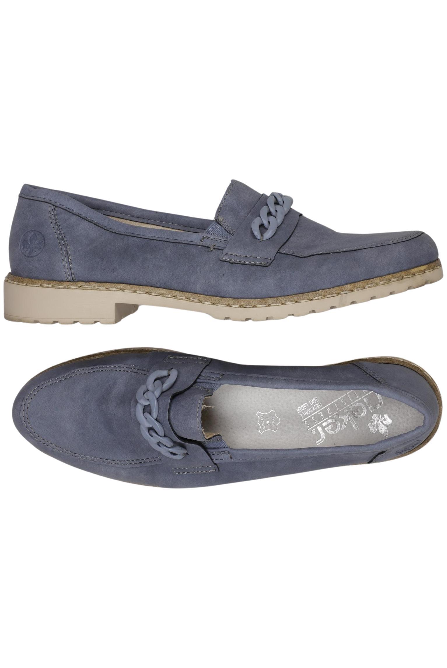 

Rieker Damen Halbschuh, blau, Gr. 41