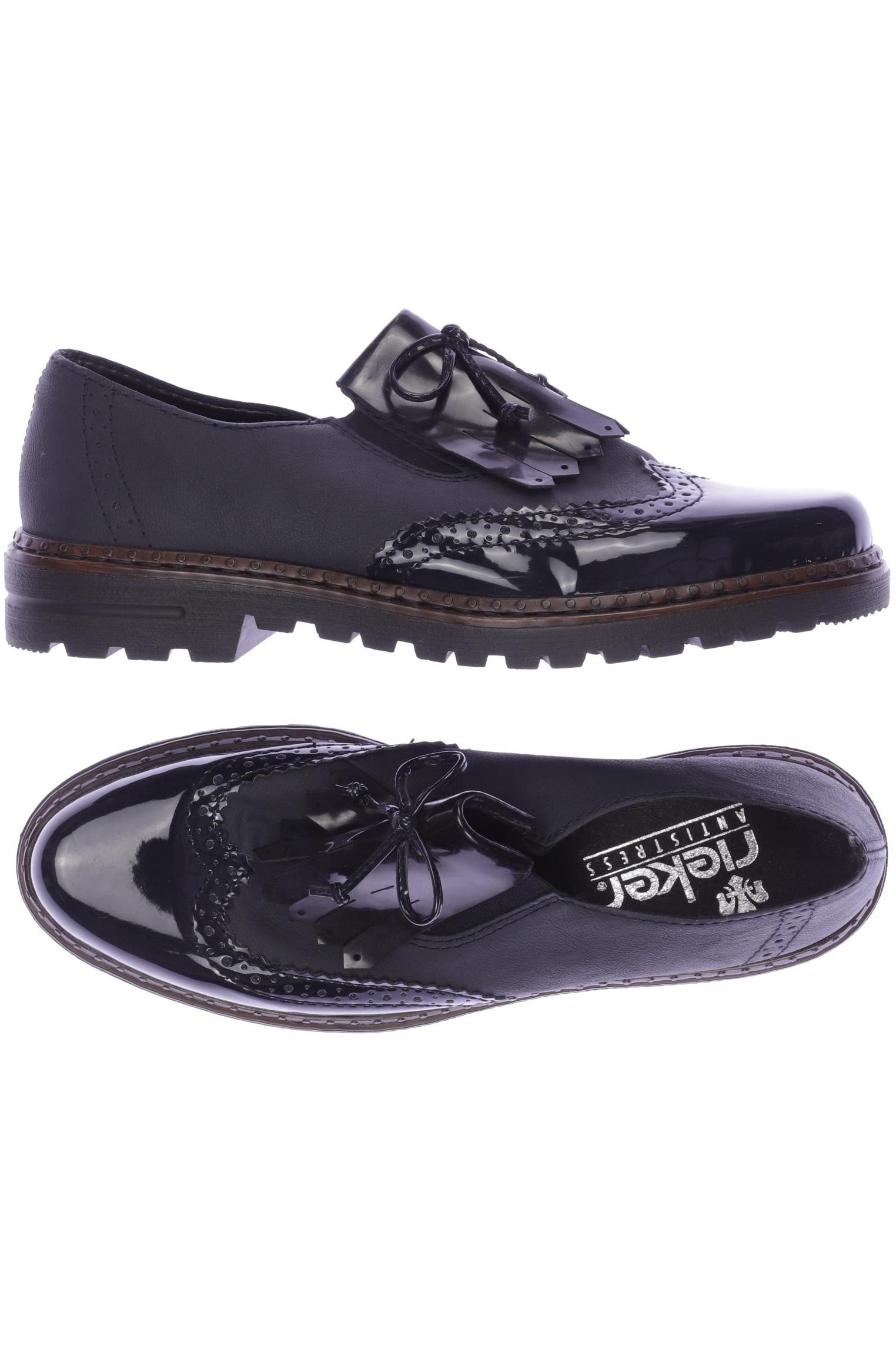

Rieker Damen Halbschuh, marineblau, Gr. 39