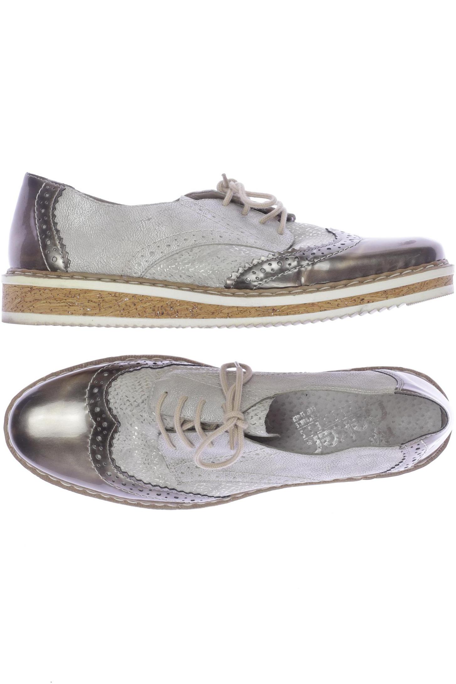 

Rieker Damen Halbschuh, grau, Gr. 39