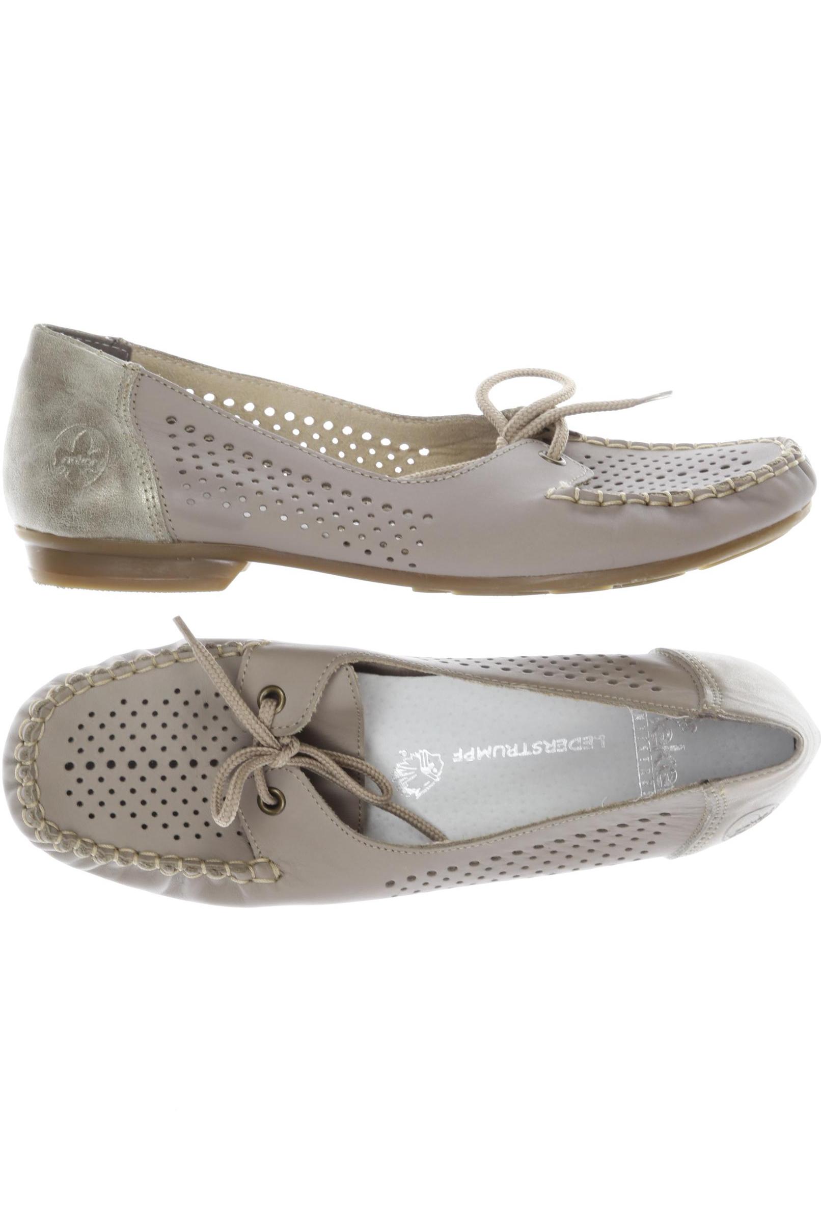 

Rieker Damen Halbschuh, beige, Gr. 41