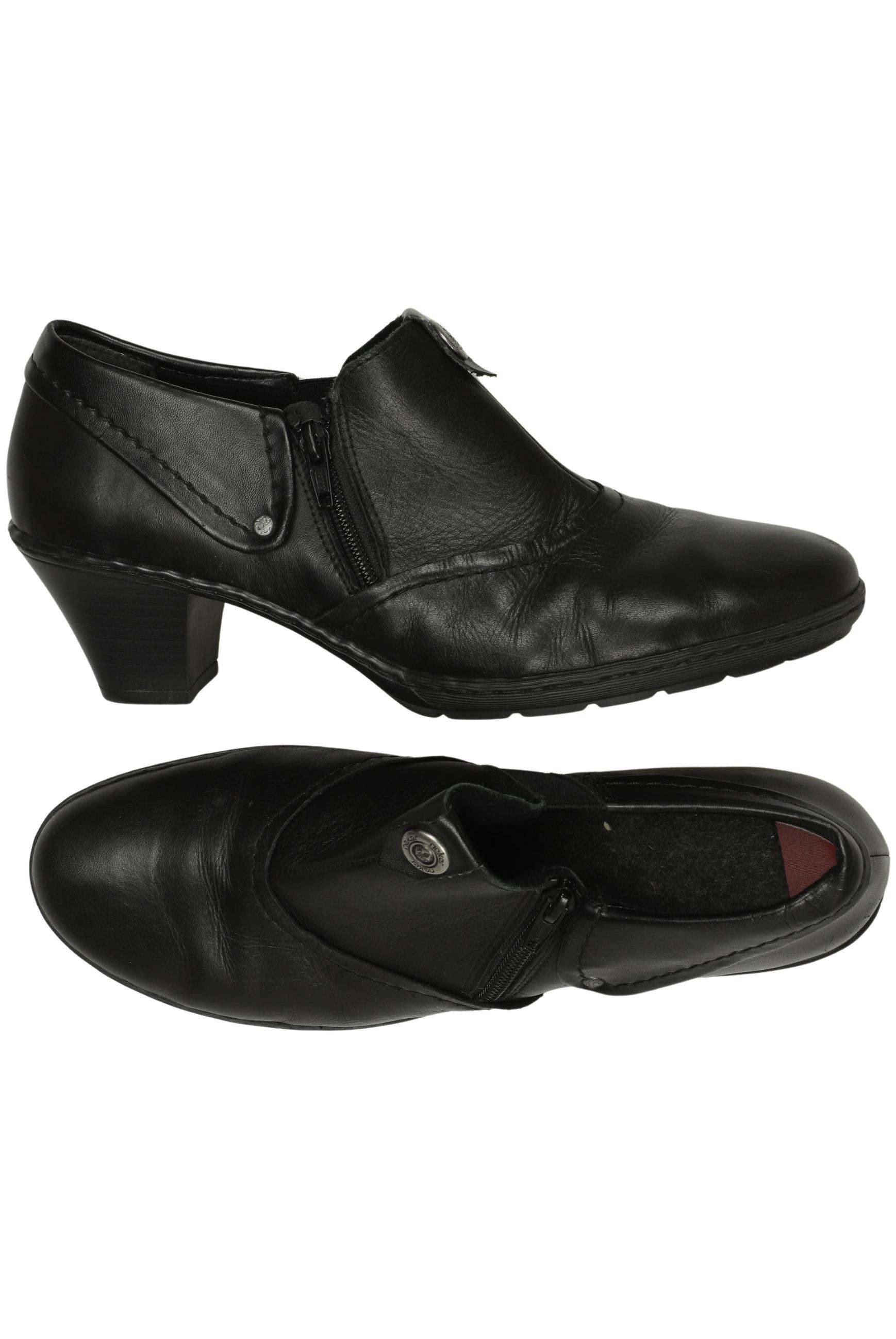 

Rieker Damen Halbschuh, schwarz, Gr. 41