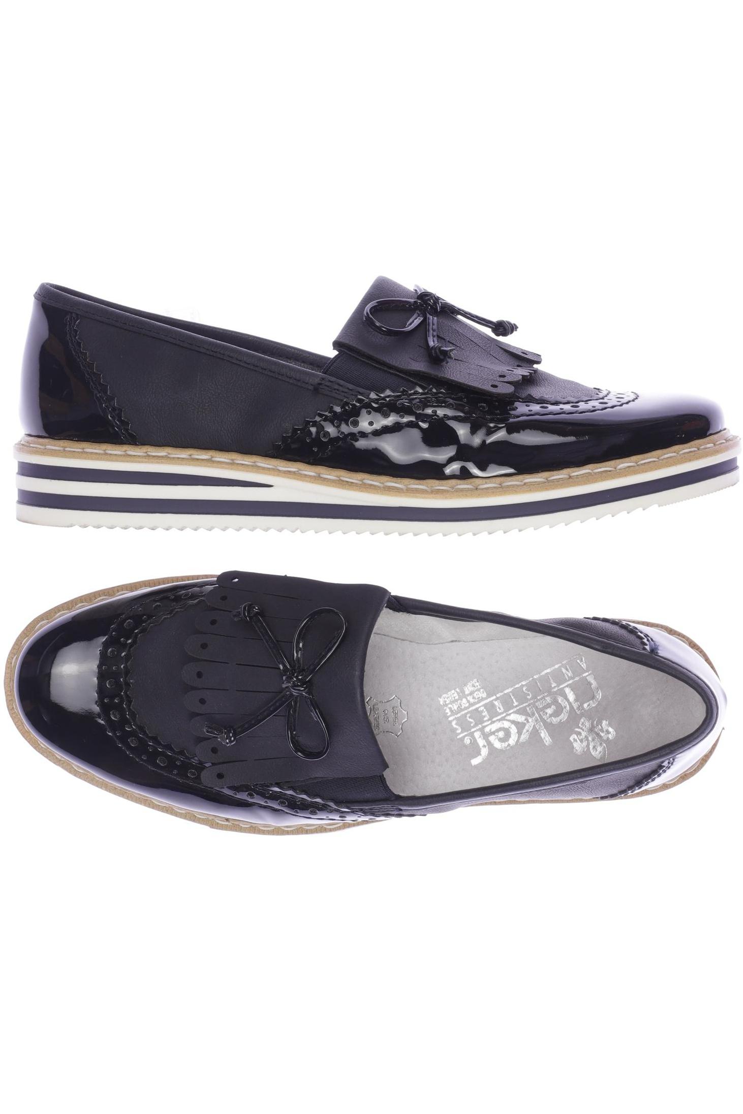 

Rieker Damen Halbschuh, marineblau, Gr. 37
