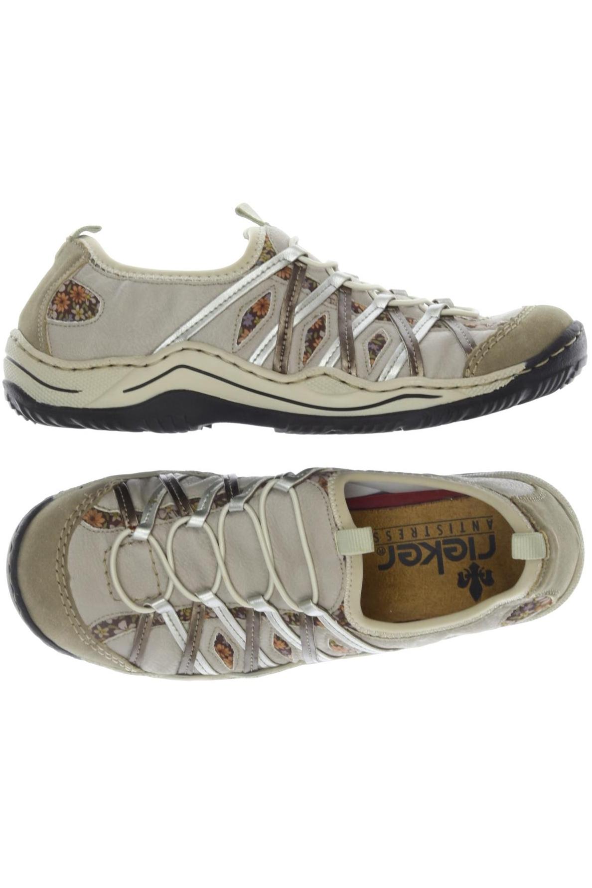 

Rieker Damen Halbschuh, beige, Gr. 38