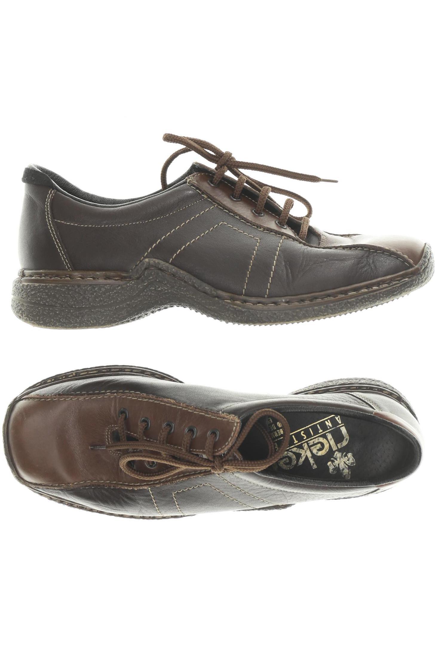 

Rieker Damen Halbschuh, braun, Gr. 36