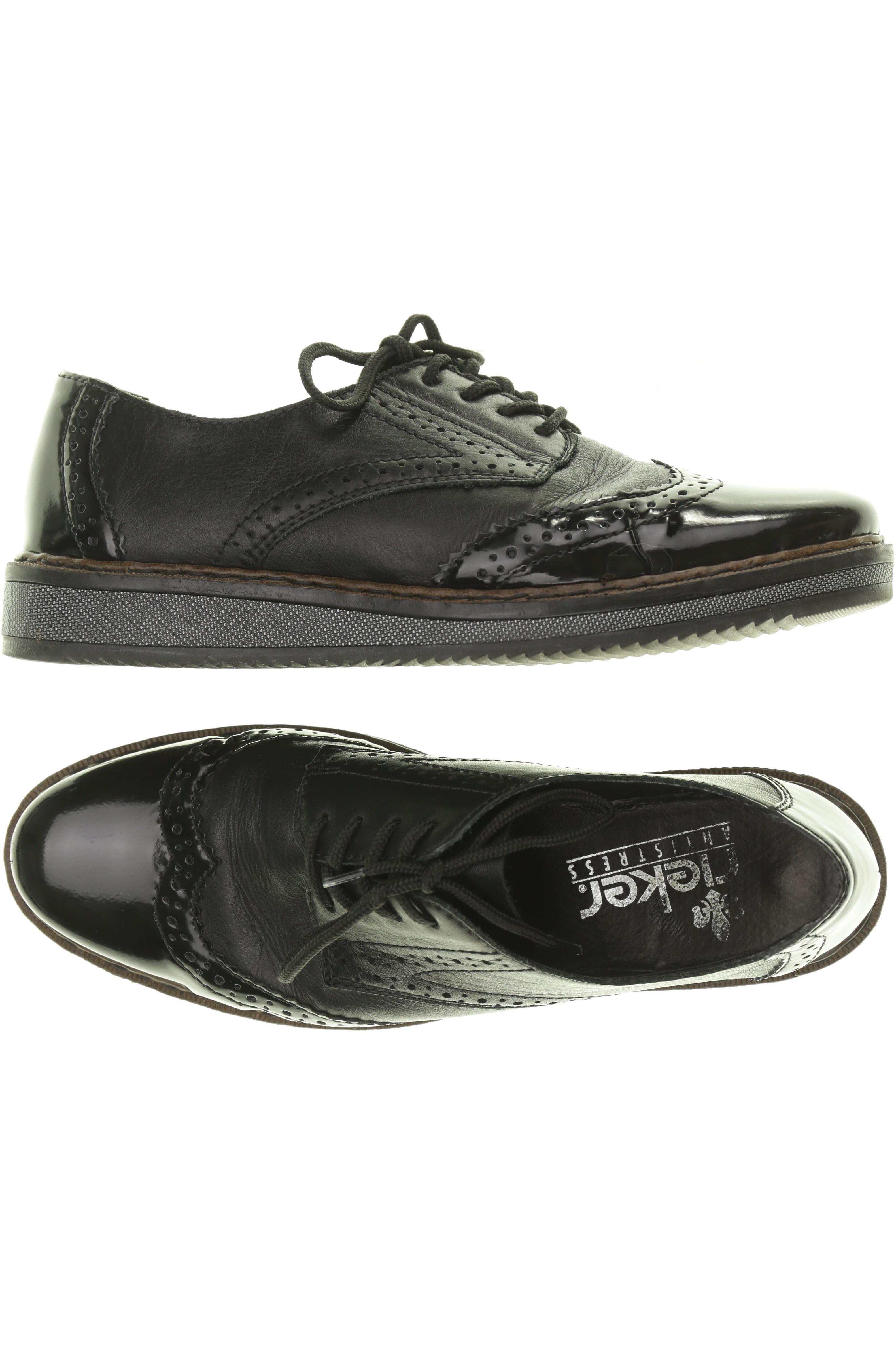 

Rieker Damen Halbschuh, schwarz, Gr. 41