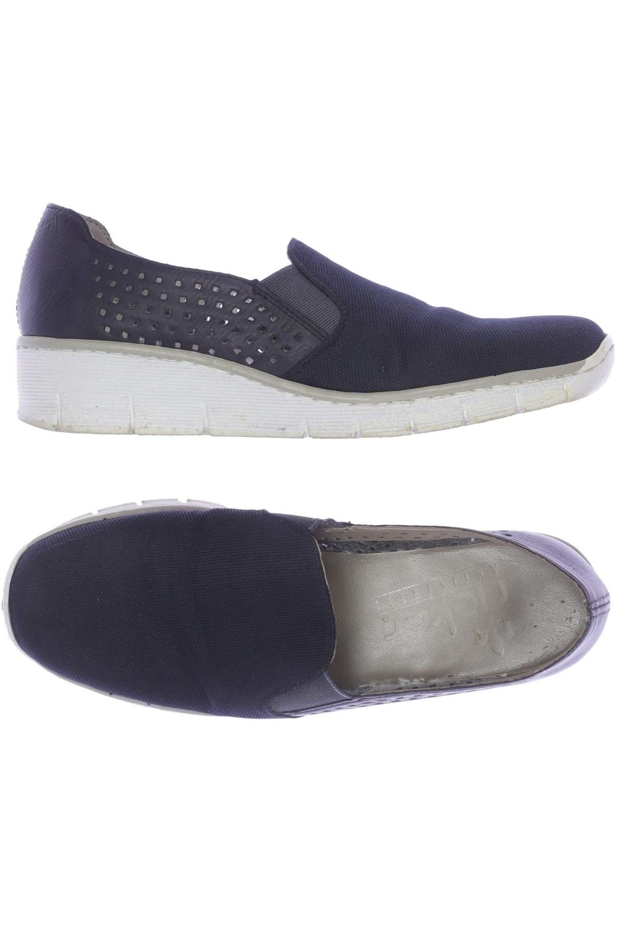 Thumbnail - Rieker Damen Halbschuh, marineblau, Gr. 36