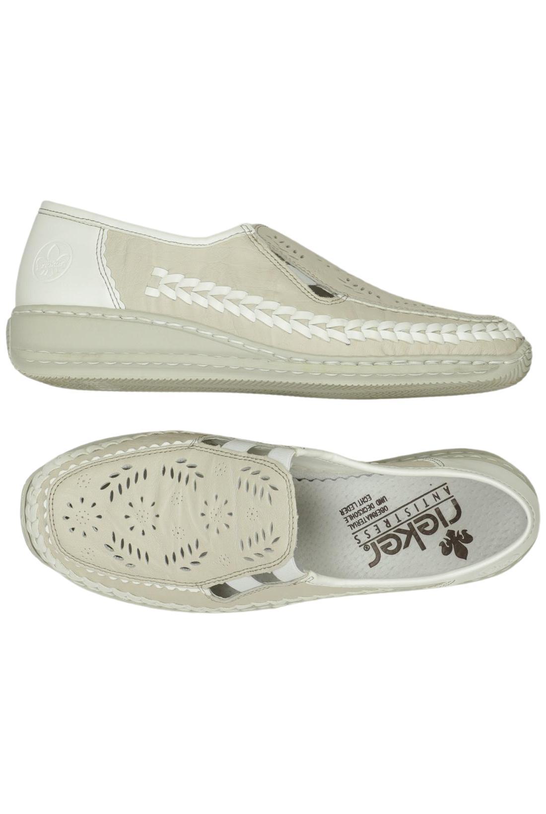 

Rieker Damen Halbschuh, beige, Gr. 38