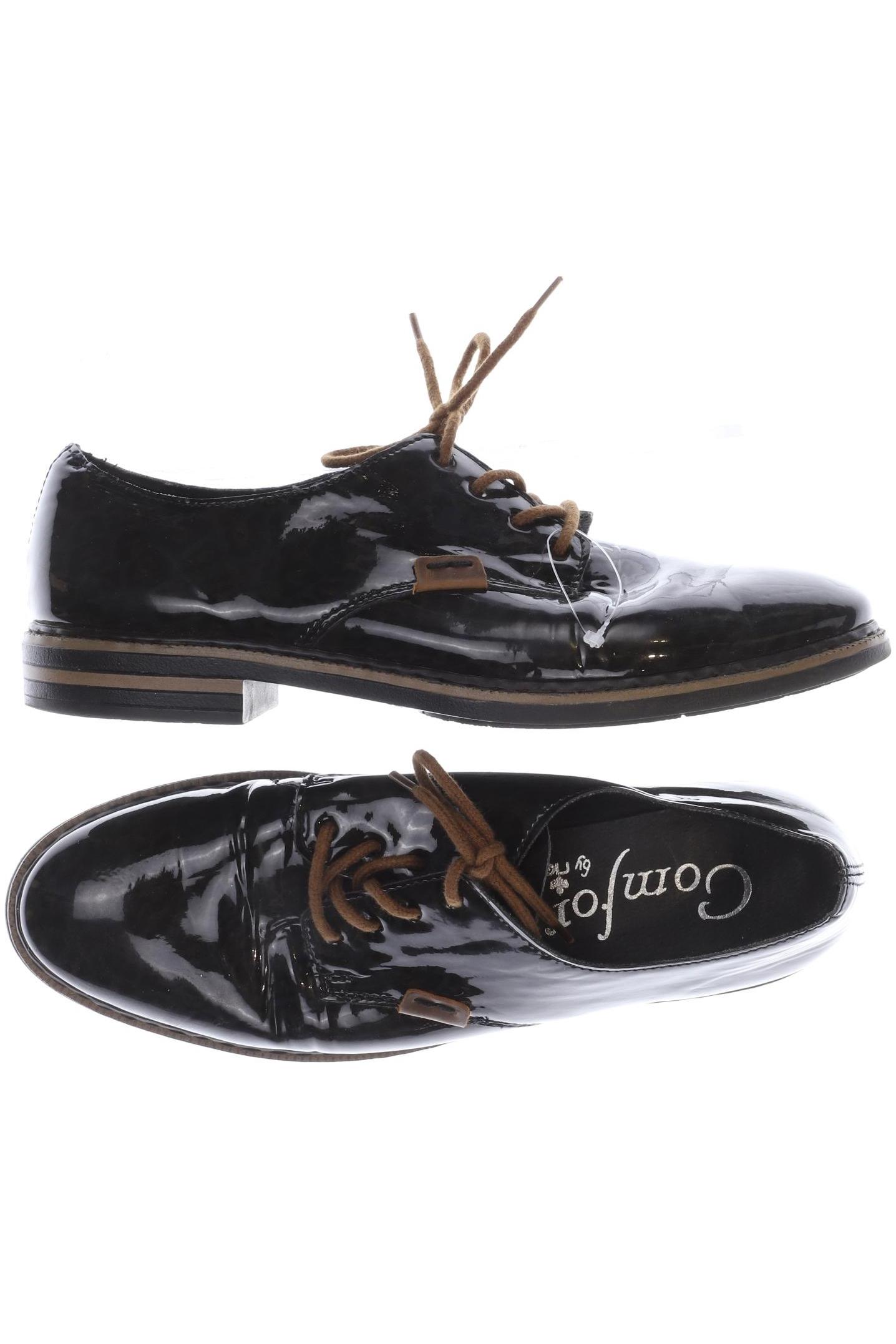 

Rieker Damen Halbschuh, schwarz, Gr. 38