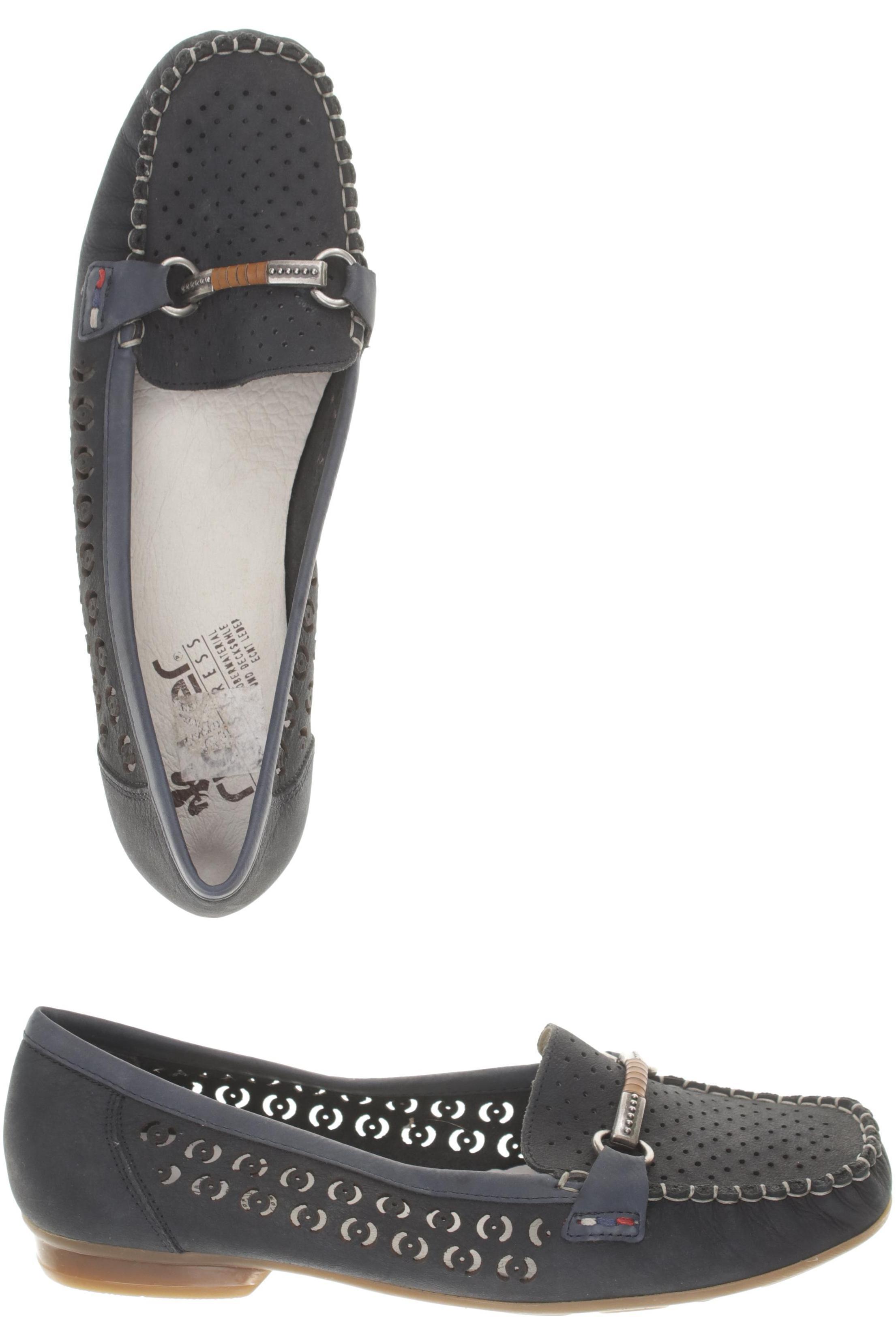 

Rieker Damen Halbschuh, blau, Gr. 42