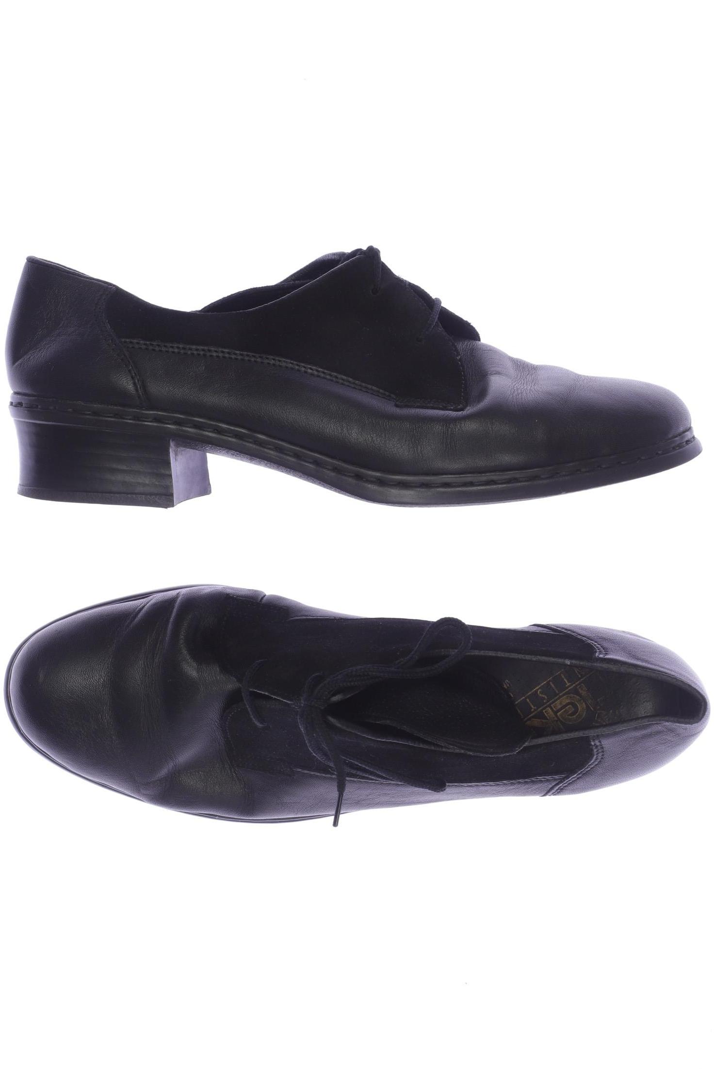 

Rieker Damen Halbschuh, schwarz, Gr. 6
