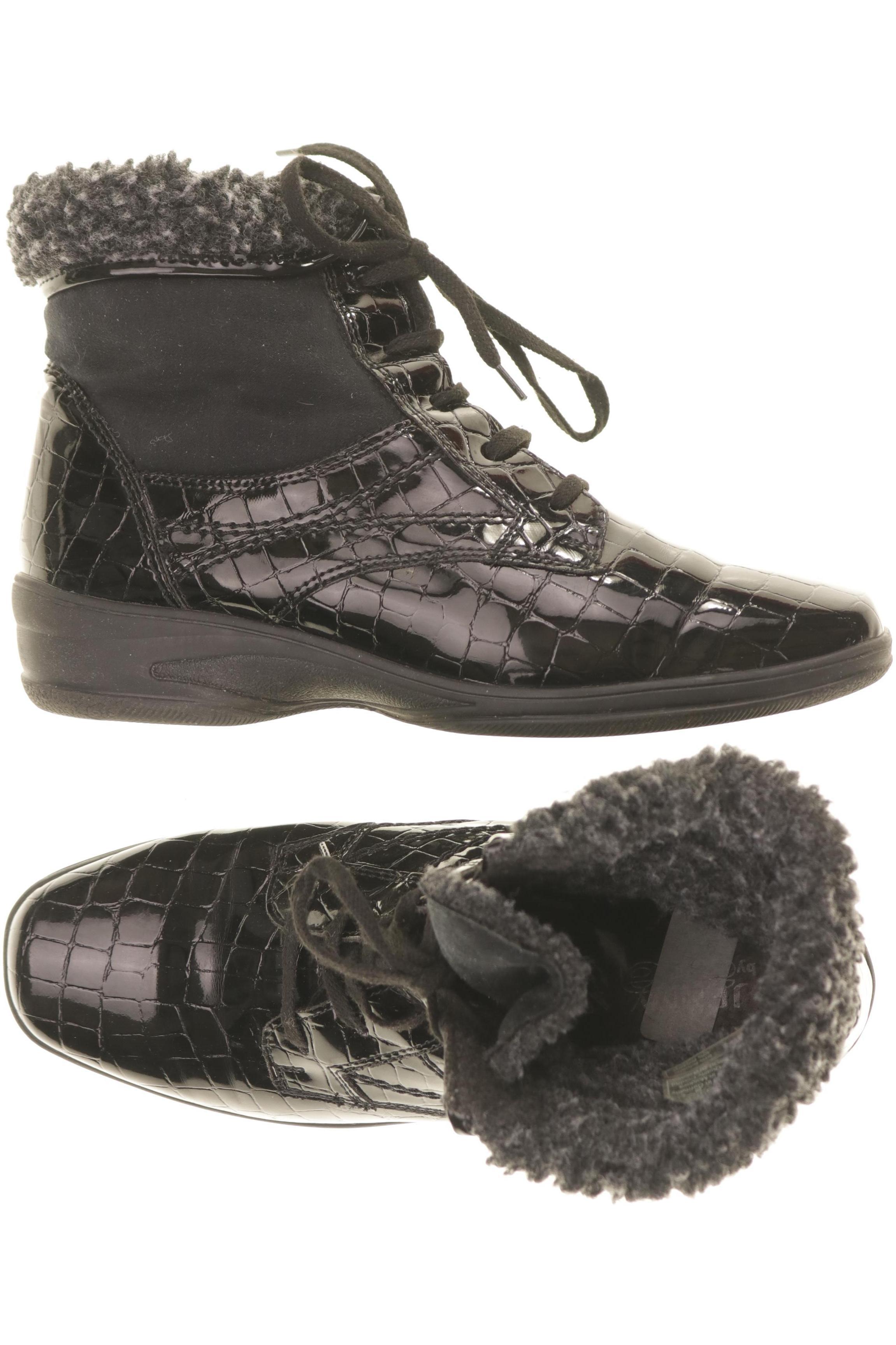 

Ara Damen Stiefelette, schwarz, Gr. 38.5