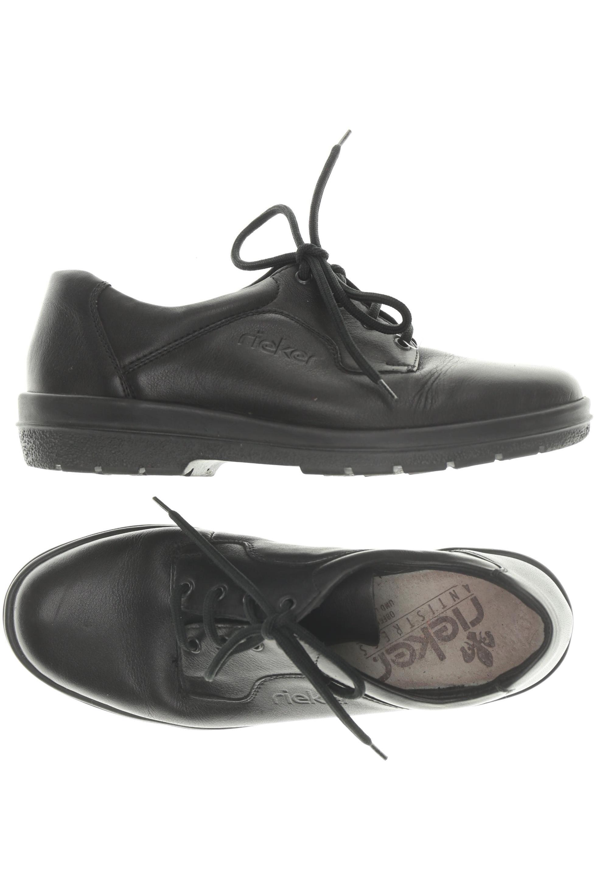

Rieker Damen Halbschuh, schwarz, Gr. 3.5
