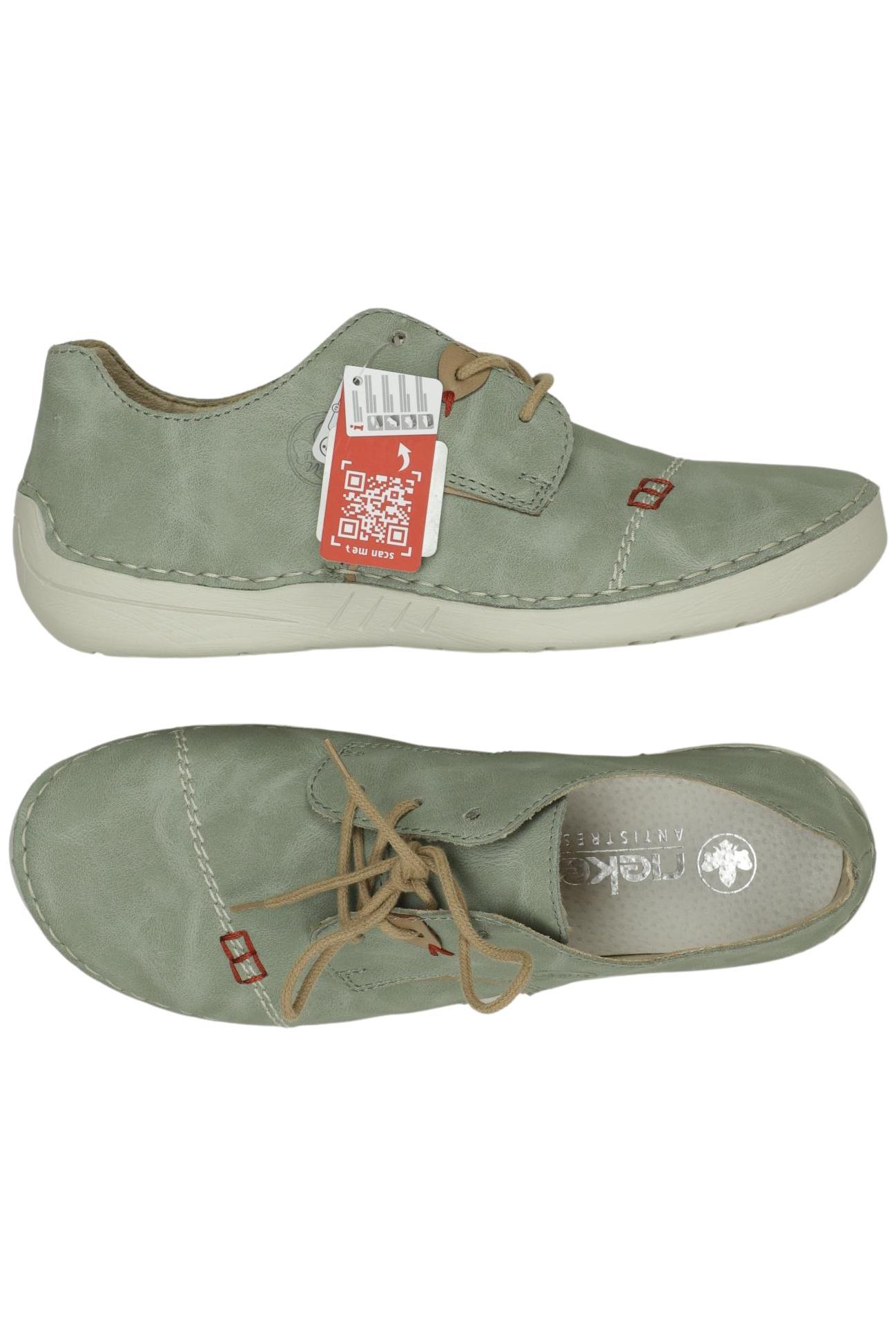 

Rieker Damen Halbschuh, grün, Gr. 39