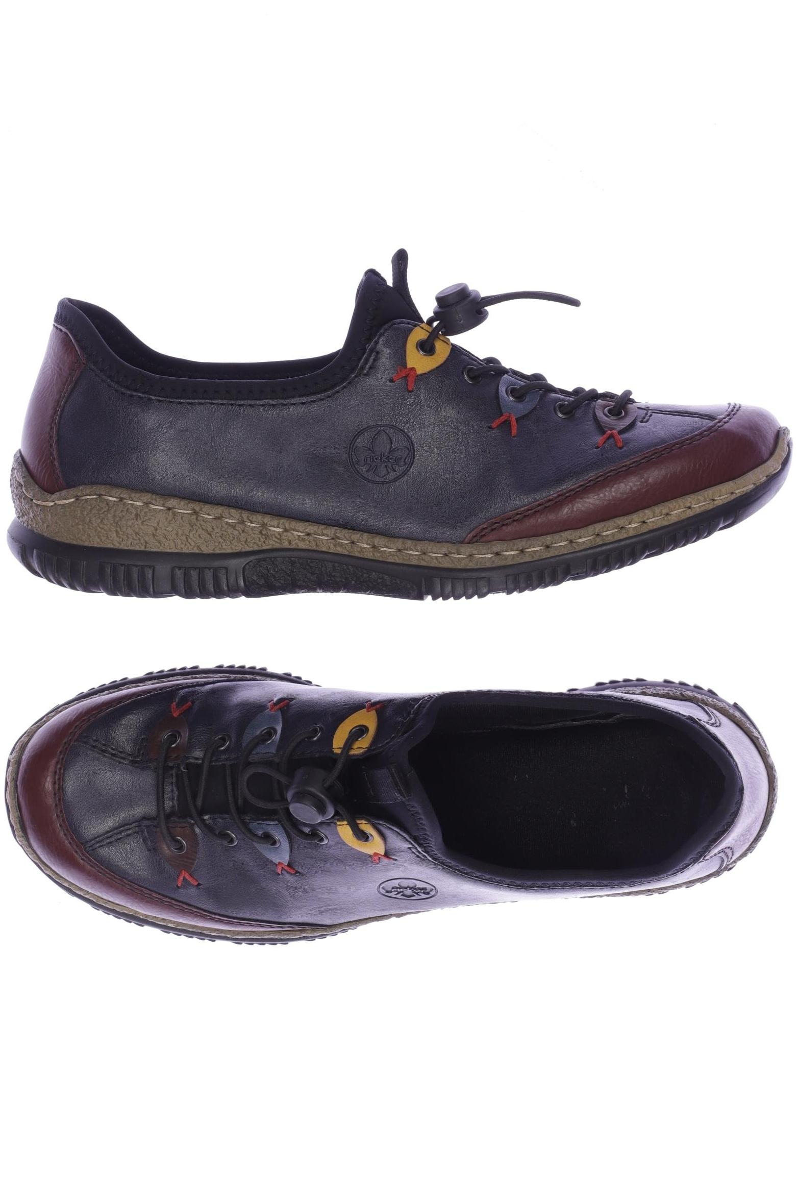 

Rieker Damen Halbschuh, blau, Gr. 41