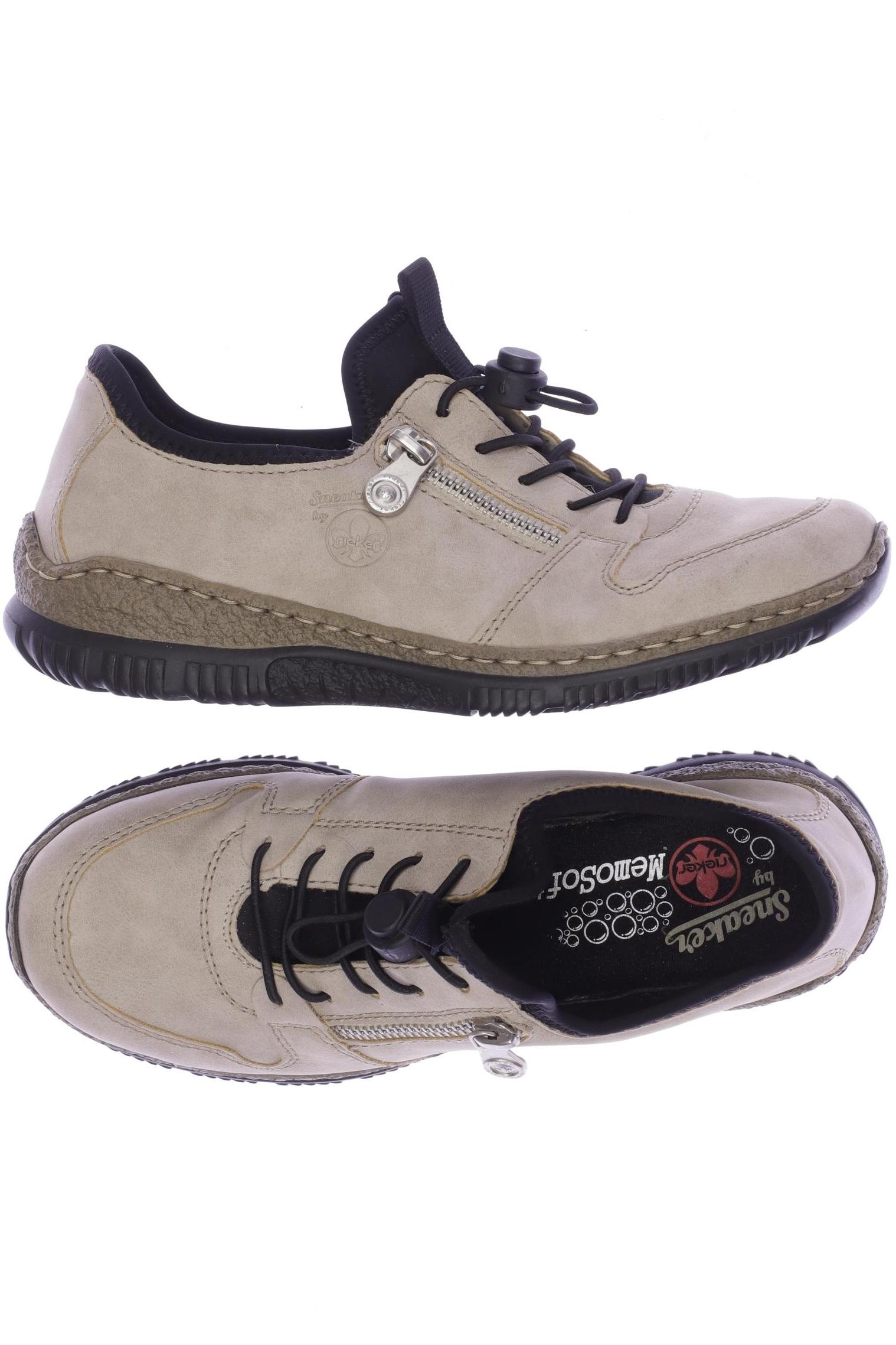 

Rieker Damen Halbschuh, beige, Gr. 37