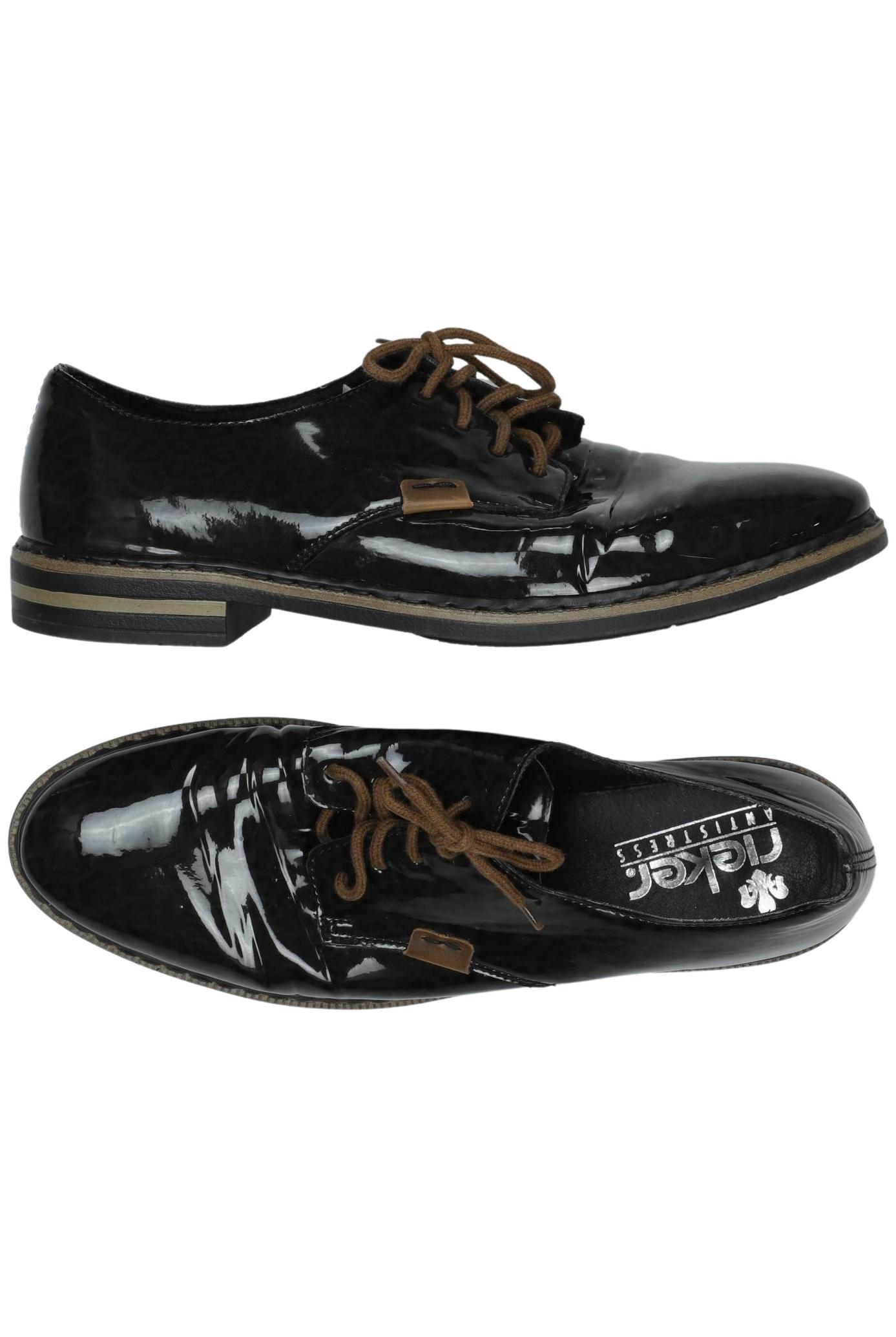 

Rieker Damen Halbschuh, schwarz, Gr. 41