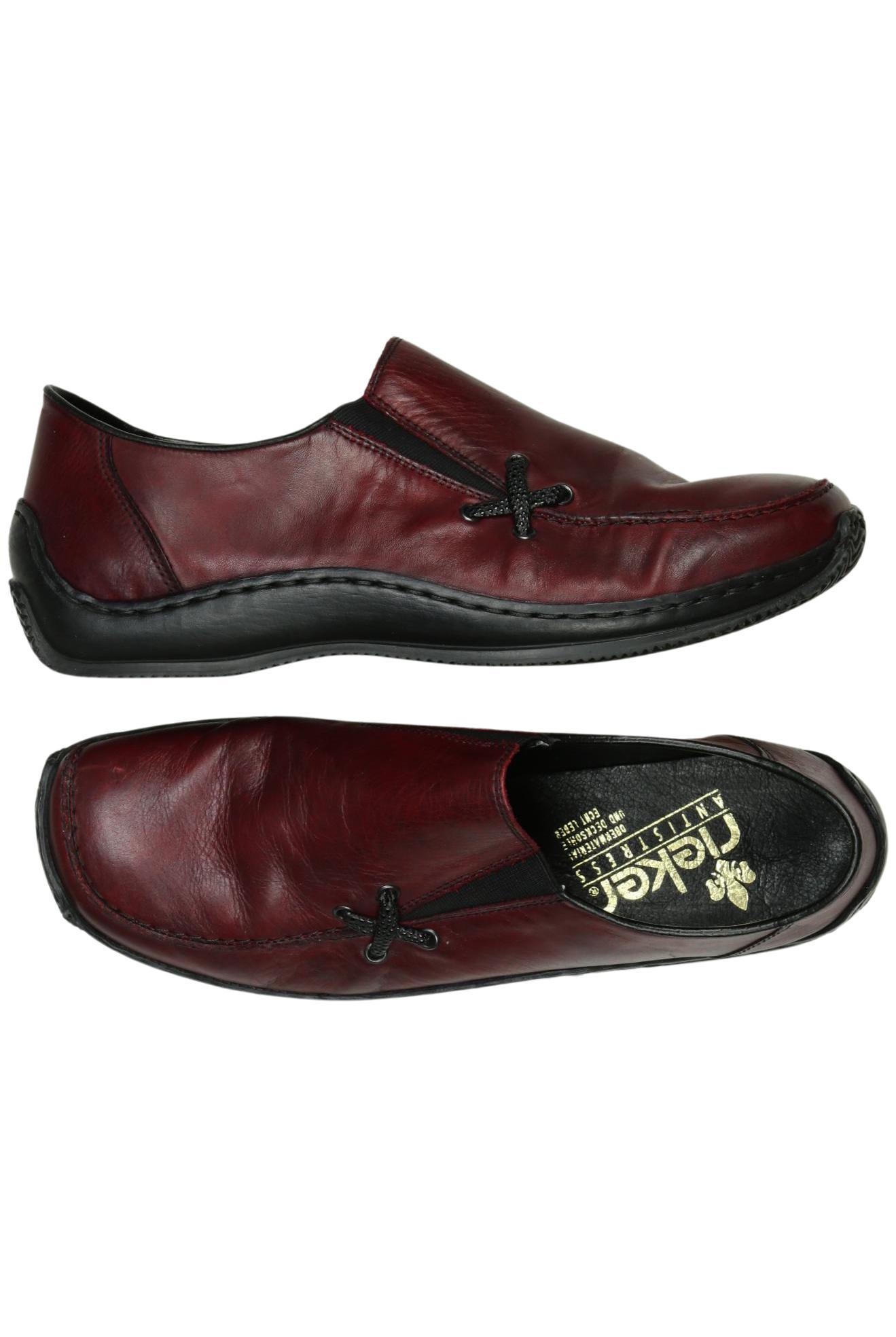 

Rieker Damen Halbschuh, rot, Gr. 39