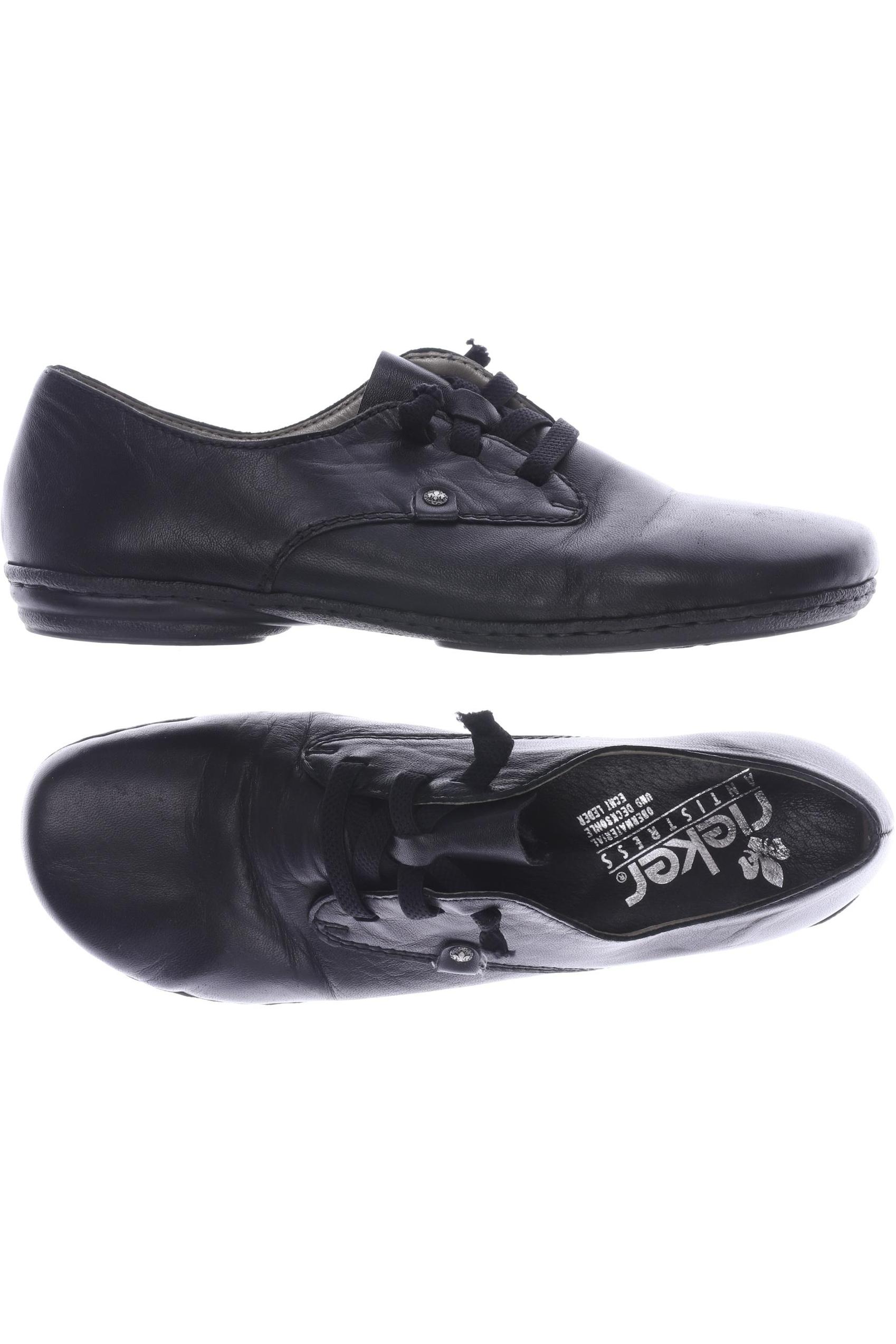 

Rieker Damen Halbschuh, schwarz, Gr. 39