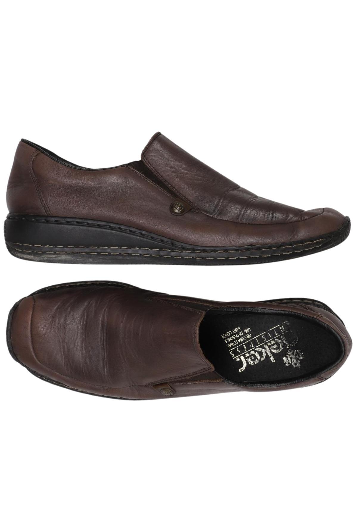 

Rieker Damen Halbschuh, braun, Gr. 40