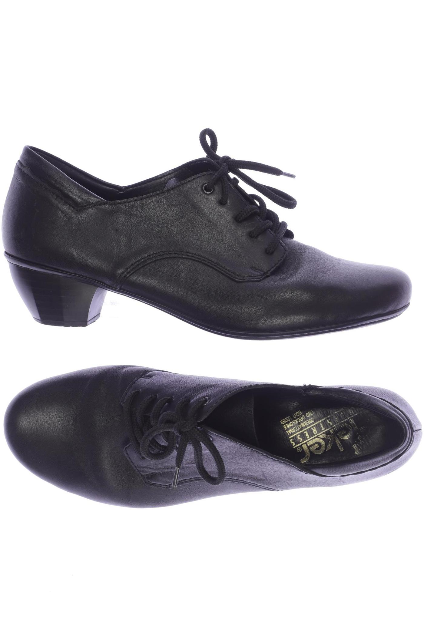 

Rieker Damen Halbschuh, schwarz, Gr. 40
