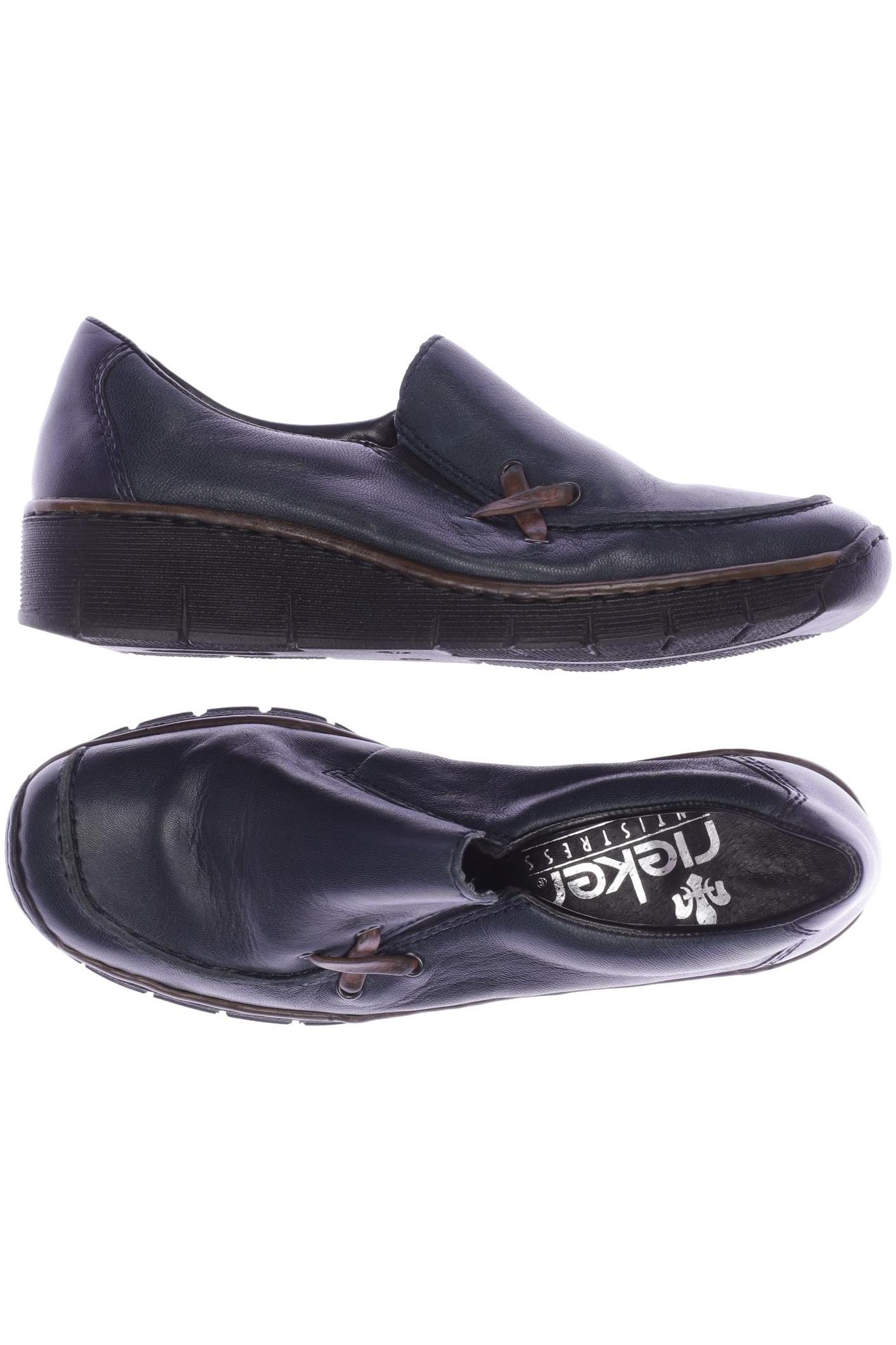 

Rieker Damen Halbschuh, marineblau, Gr. 36