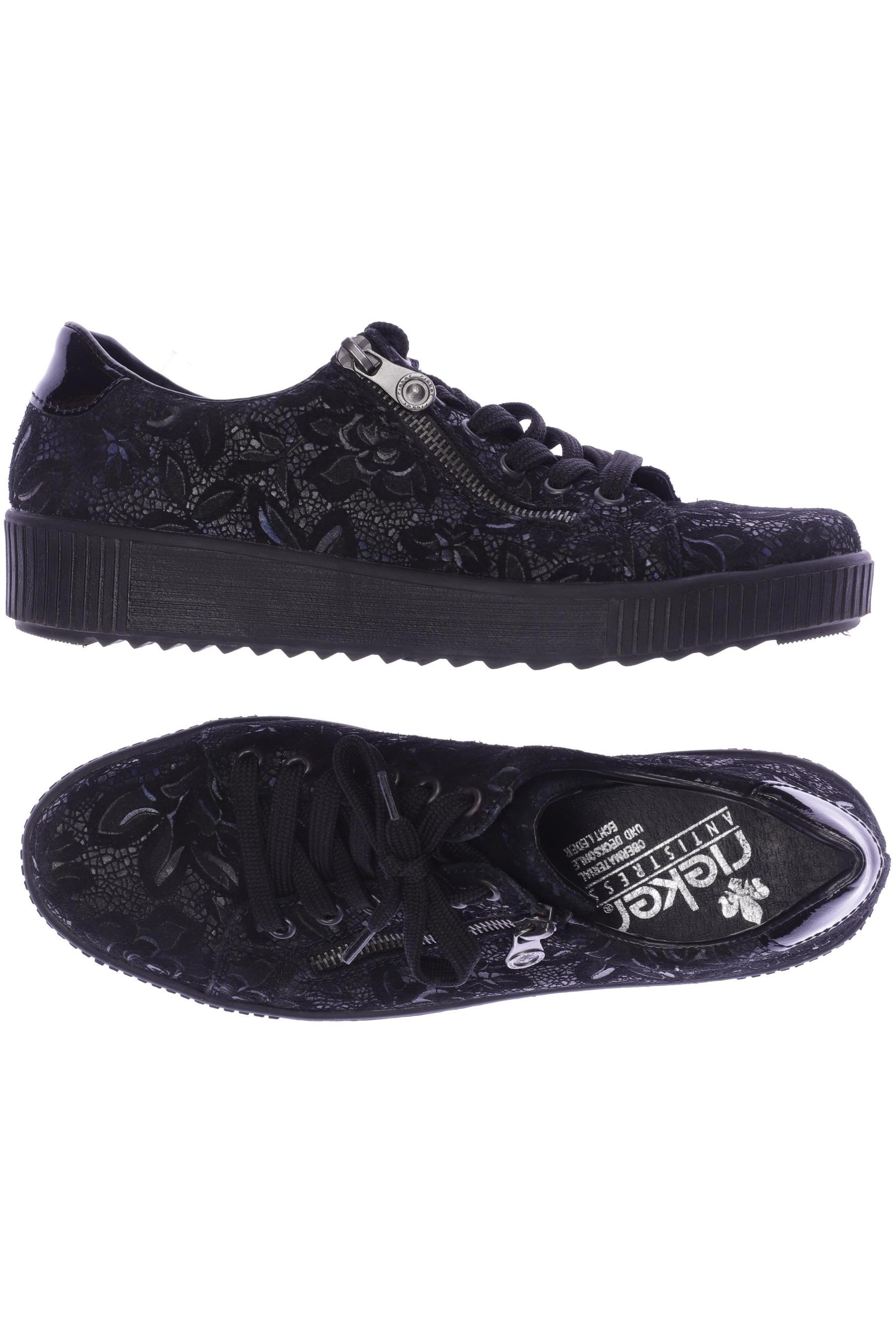 

Rieker Damen Halbschuh, schwarz, Gr. 40
