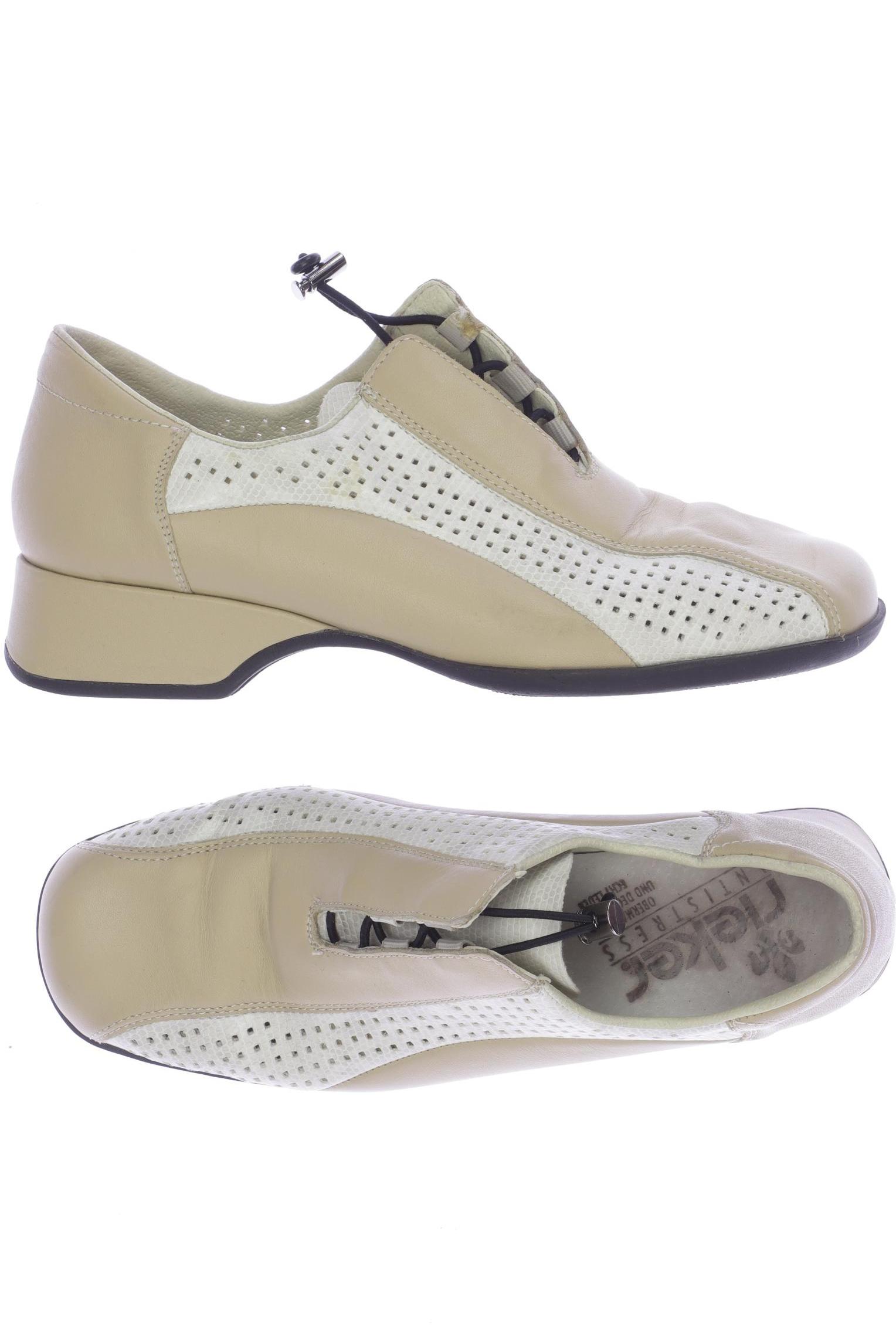 

Rieker Damen Halbschuh, beige, Gr. 37