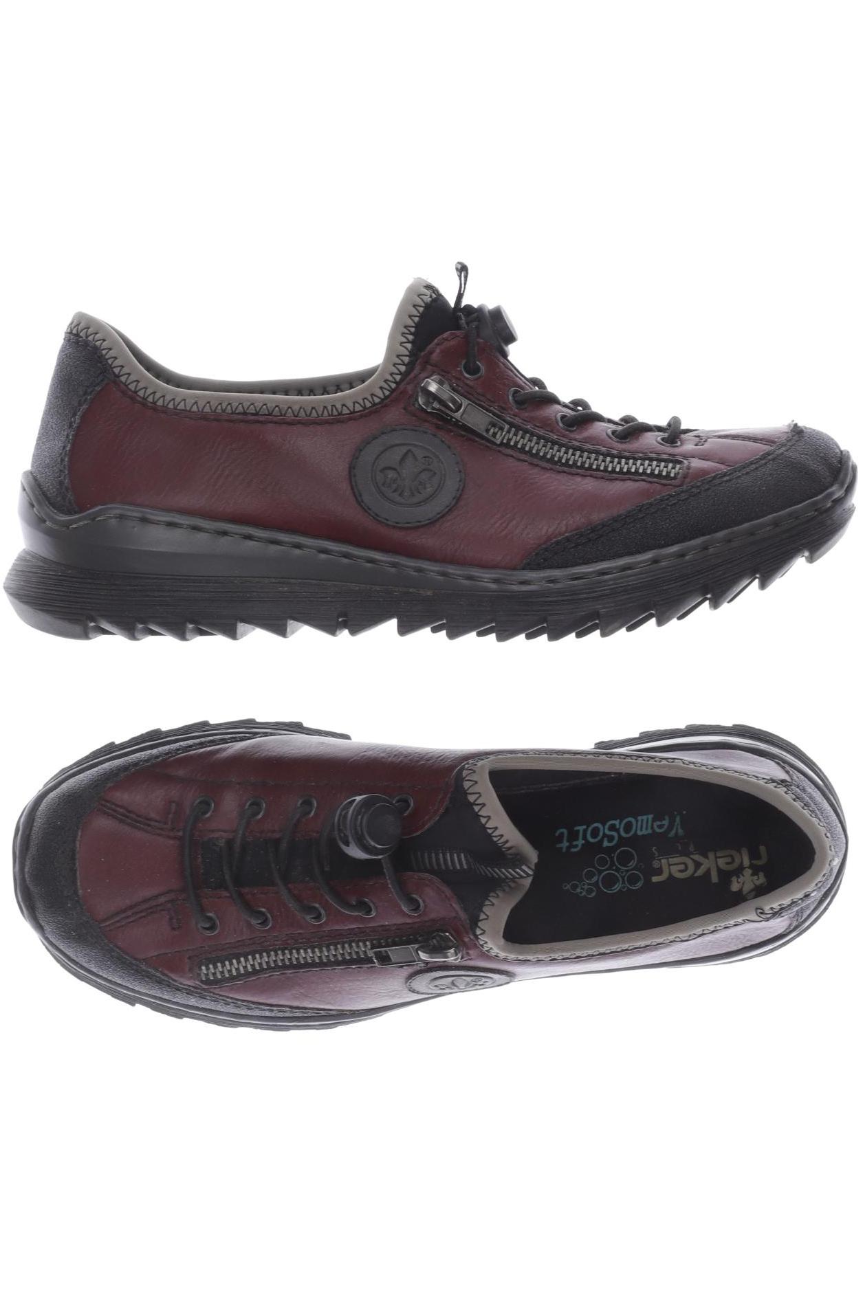 

Rieker Damen Halbschuh, bordeaux, Gr. 37