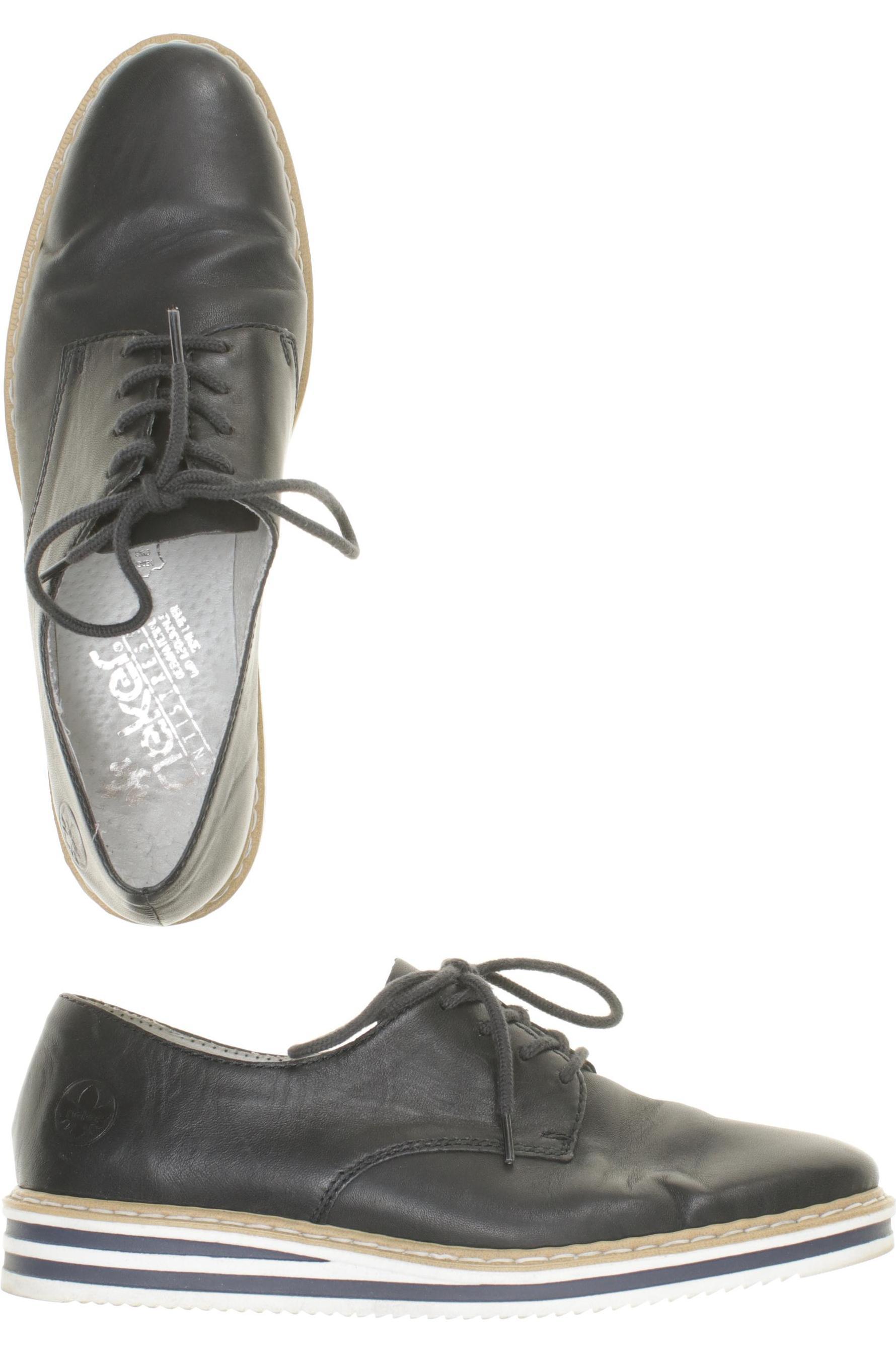 

Rieker Damen Halbschuh, blau, Gr. 41
