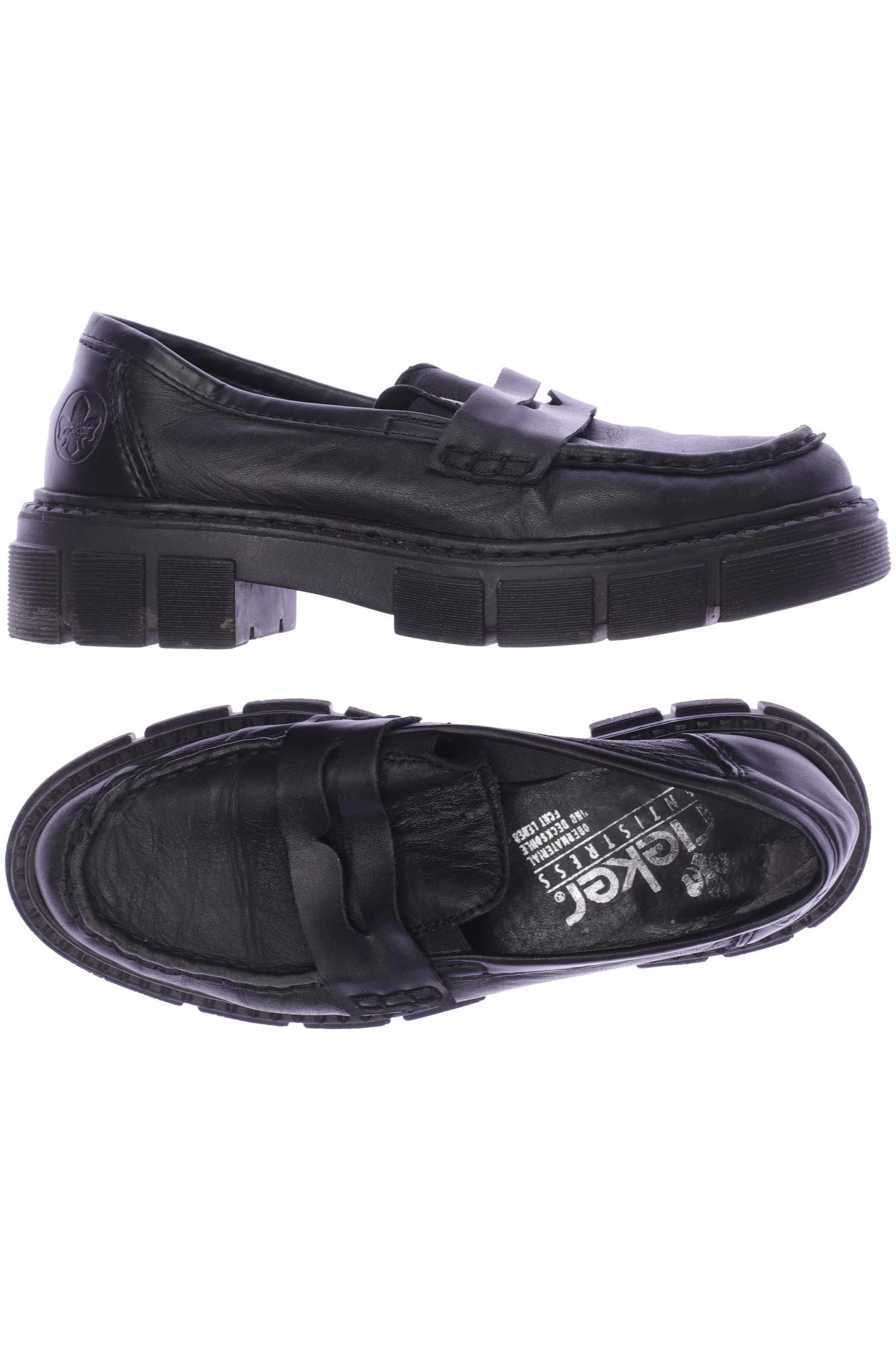 

Rieker Damen Halbschuh, schwarz, Gr. 36