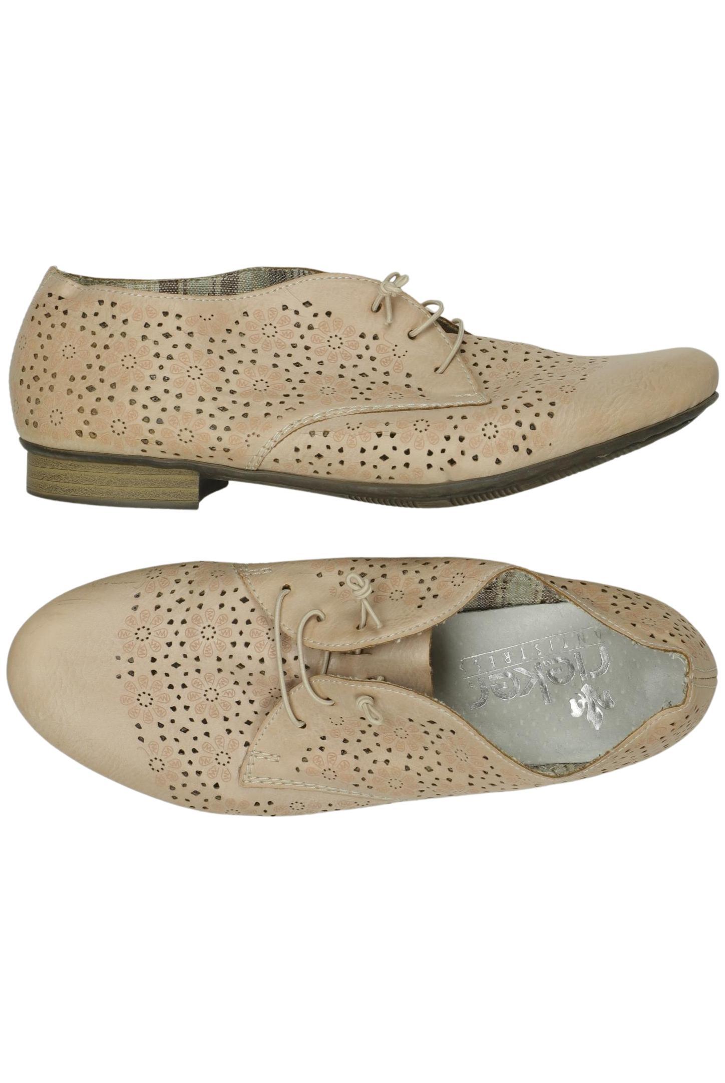 

Rieker Damen Halbschuh, beige, Gr. 38