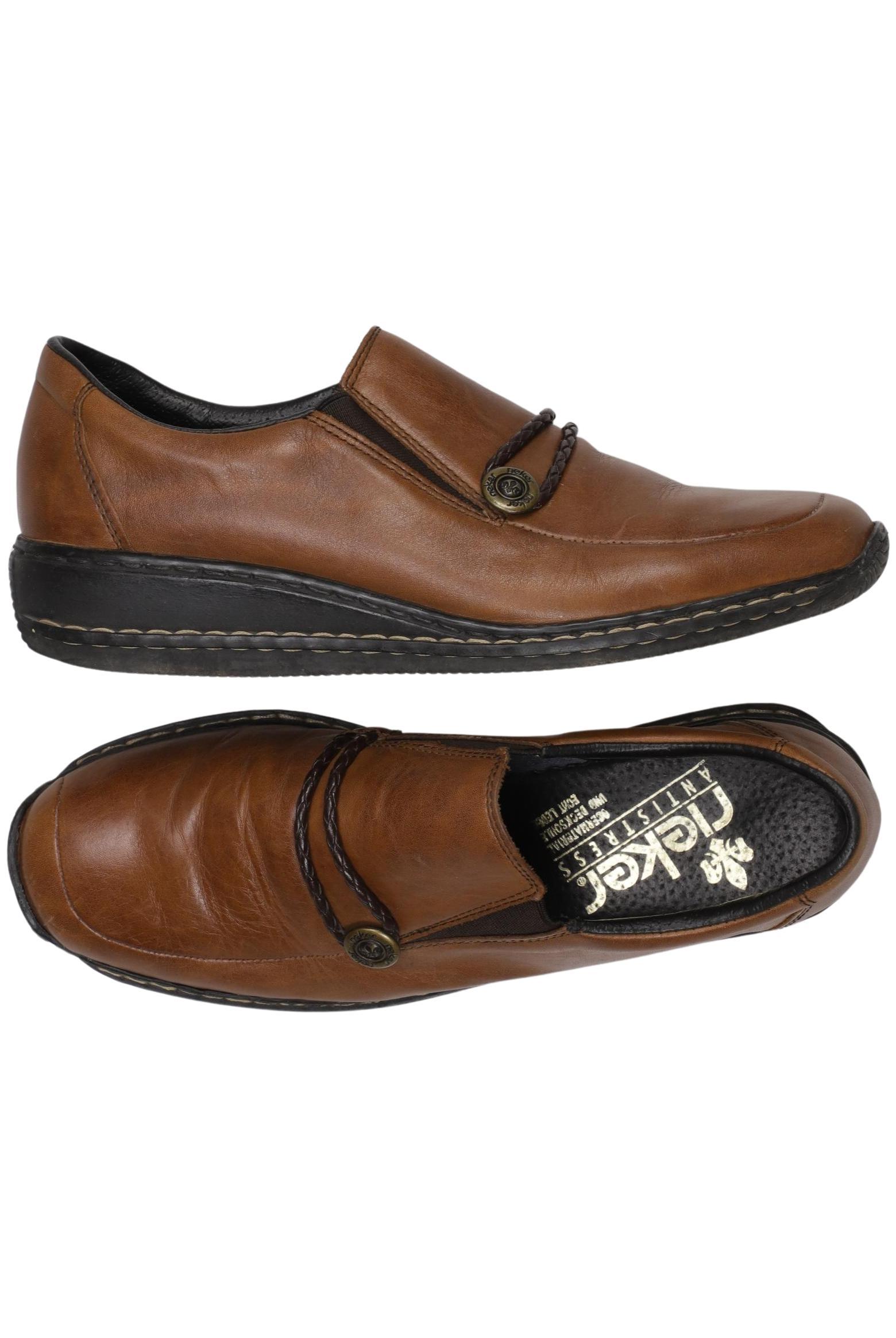 

Rieker Damen Halbschuh, braun, Gr. 38